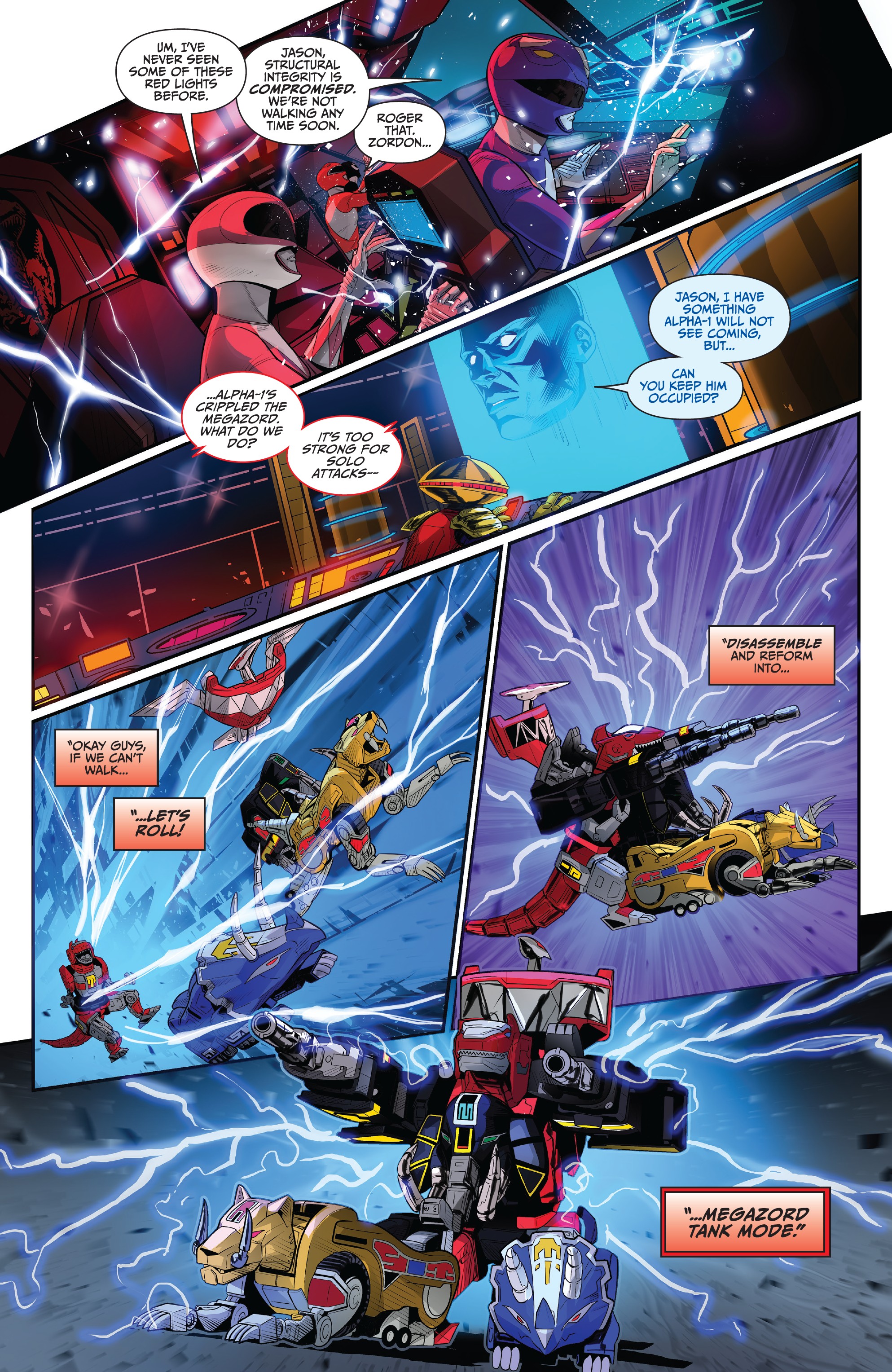 Read online Saban's Go Go Power Rangers: Forever Rangers comic -  Issue # Full - 14