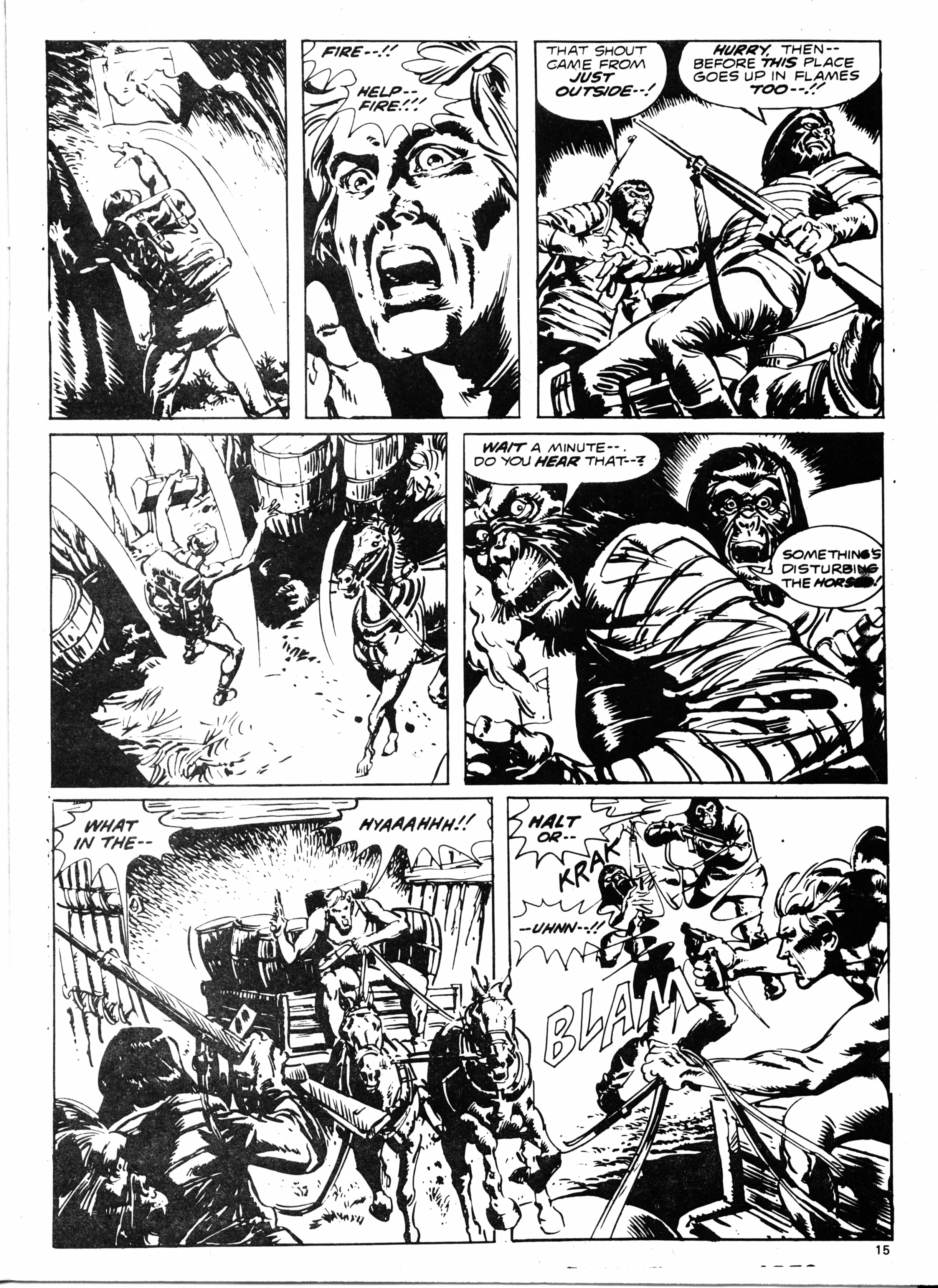 Read online Planet of the Apes (1974) comic -  Issue #32 - 15