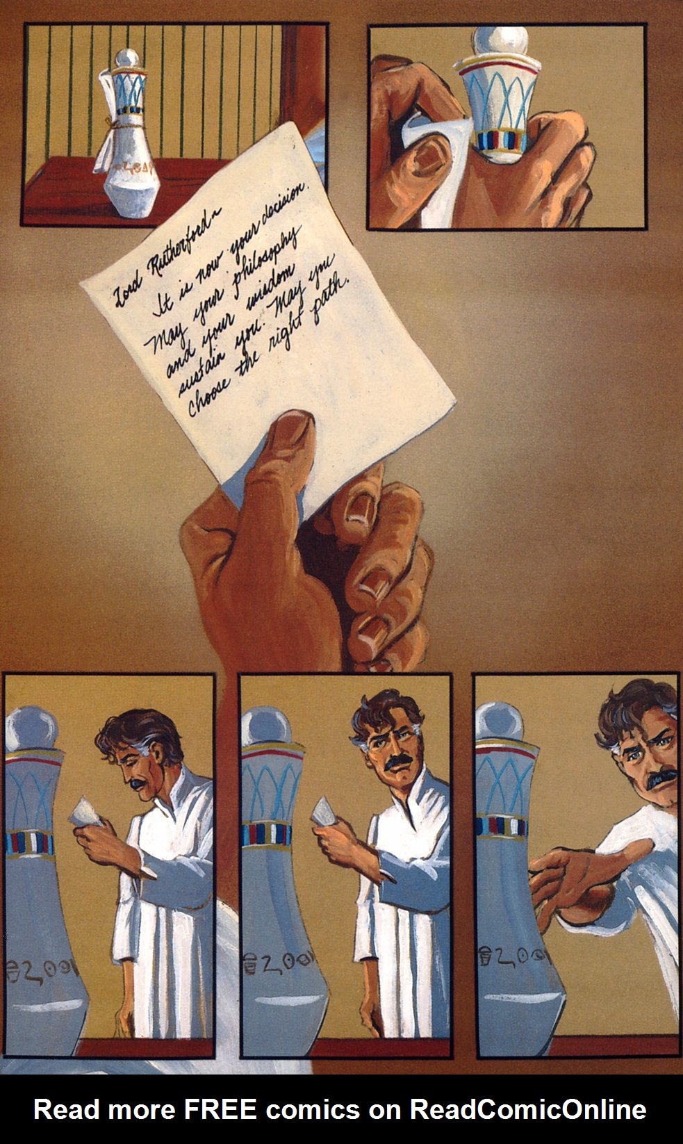 Read online Anne Rice's The Mummy or Ramses the Damned comic -  Issue #12 - 16