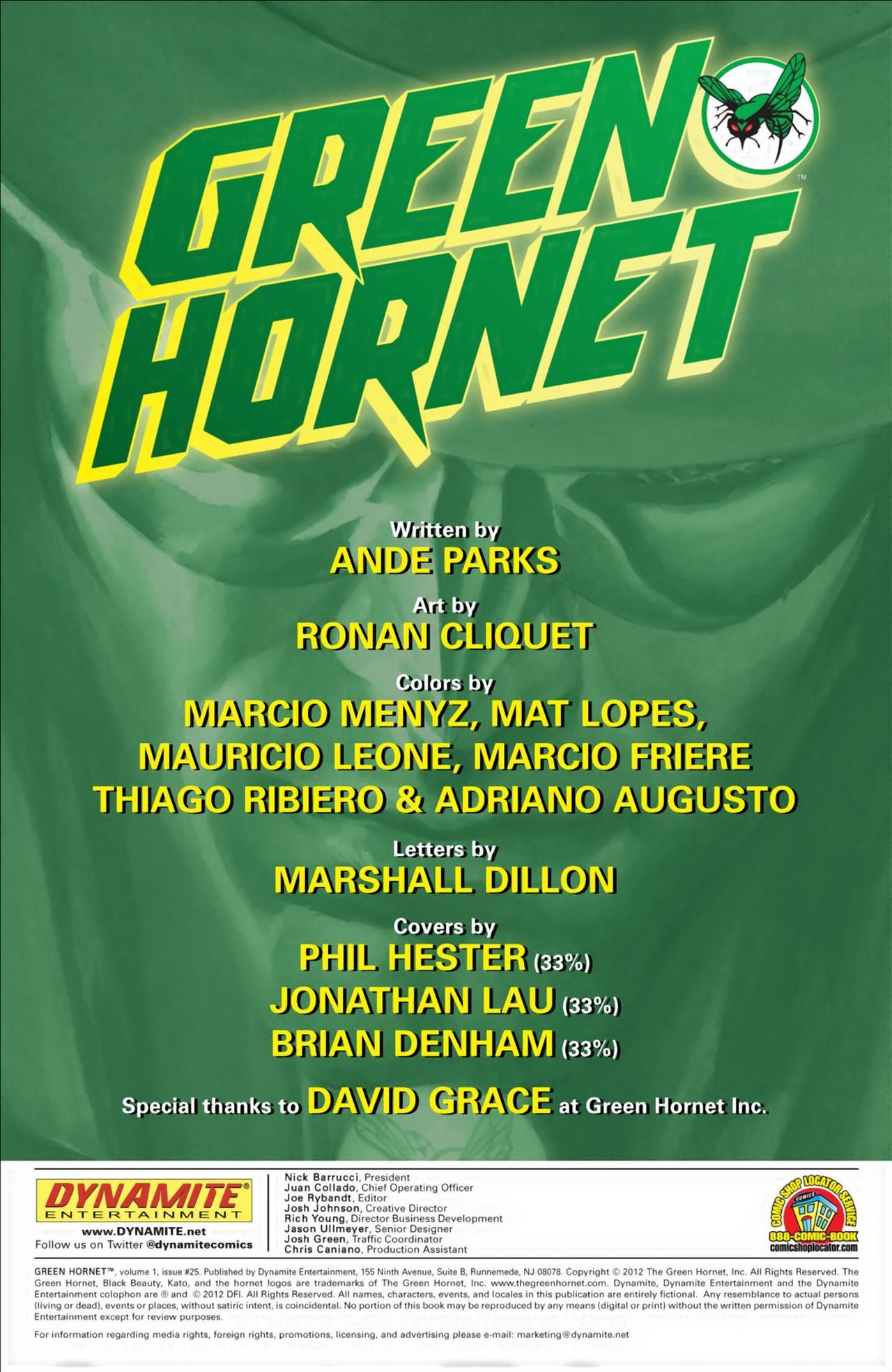 Read online Green Hornet comic -  Issue #25 - 4