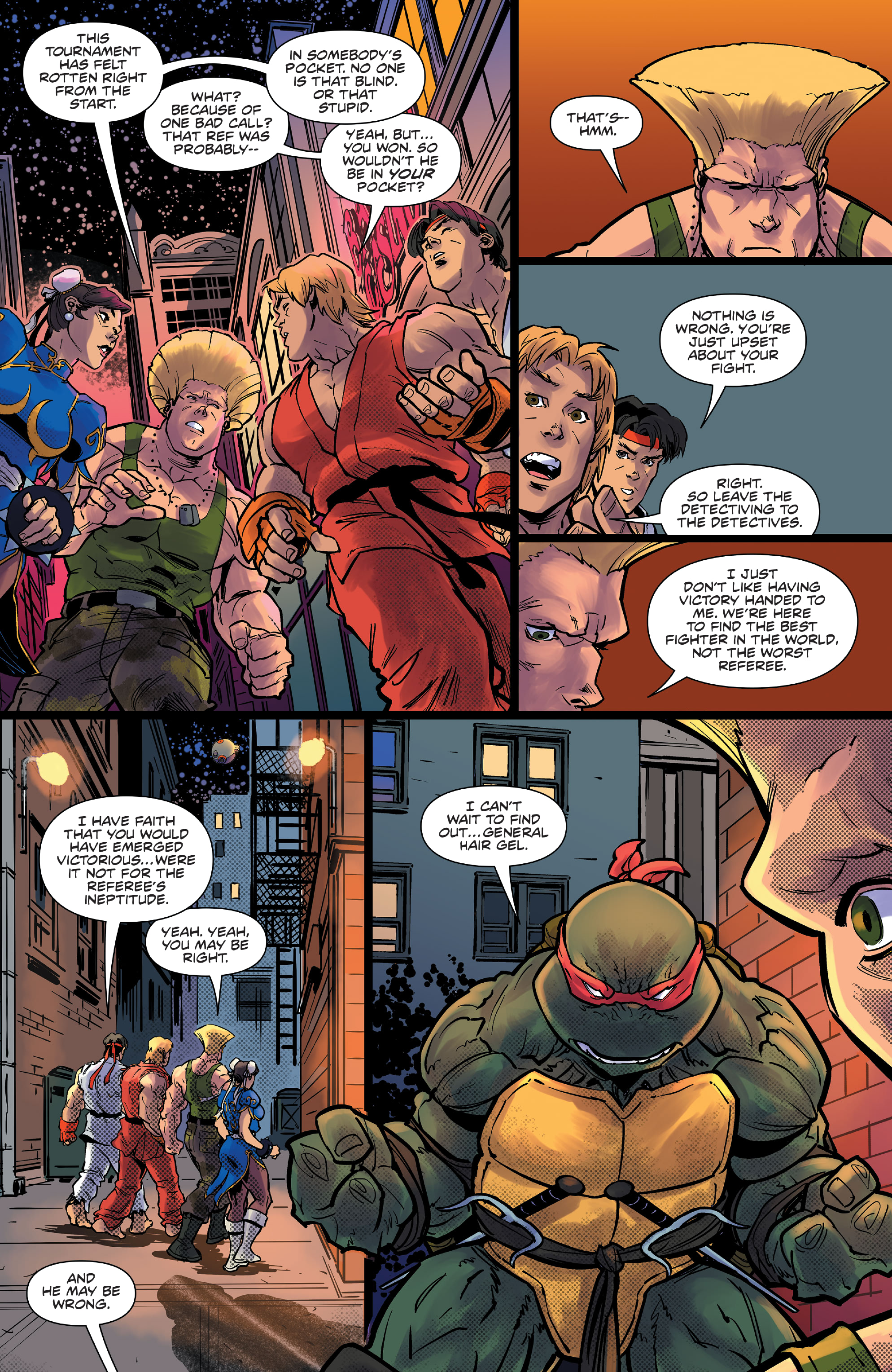 Read online Teenage Mutant Ninja Turtles vs. Street Fighter comic -  Issue #1 - 20