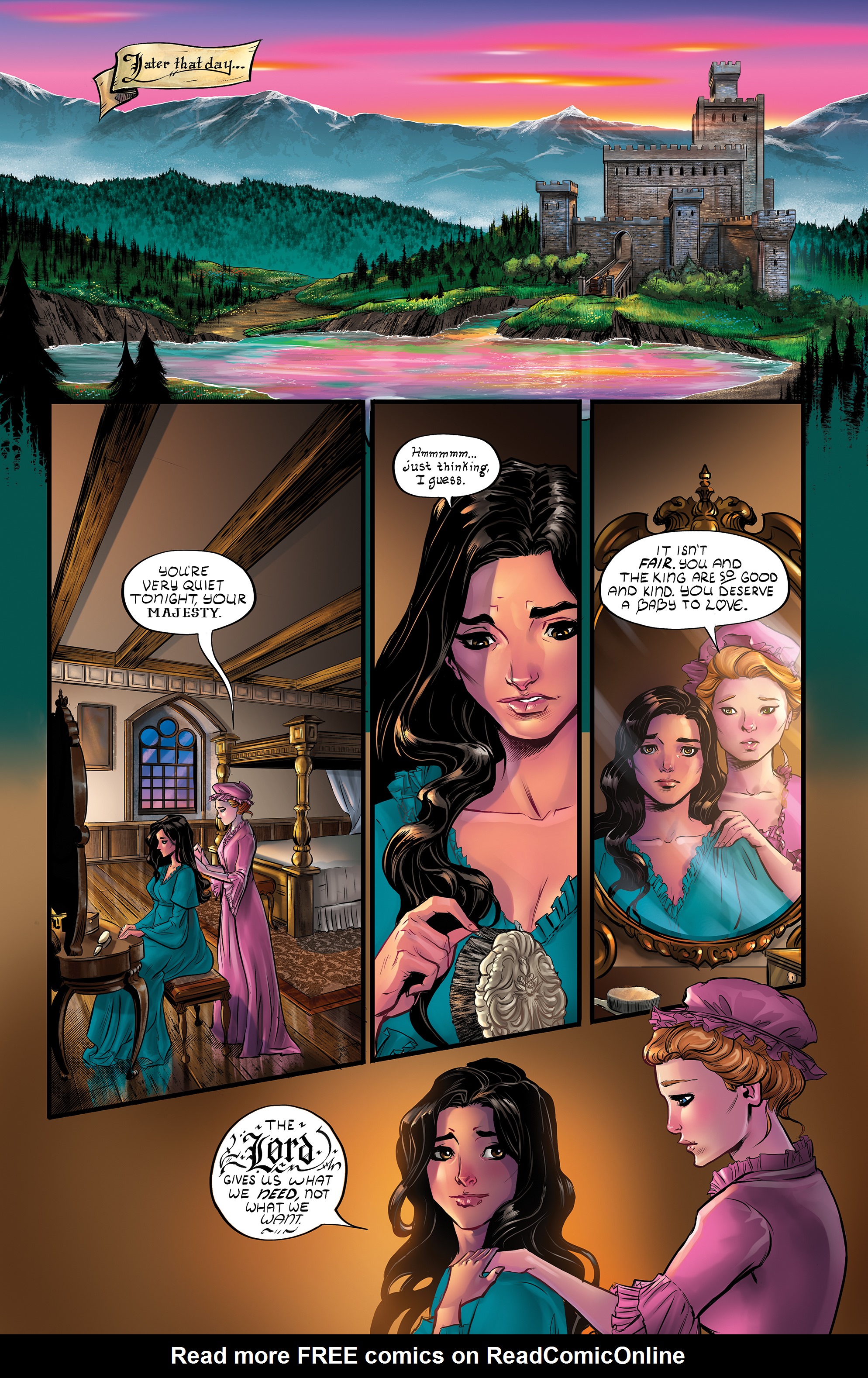 Read online George MacDonald's The Light Princess comic -  Issue #1 - 6