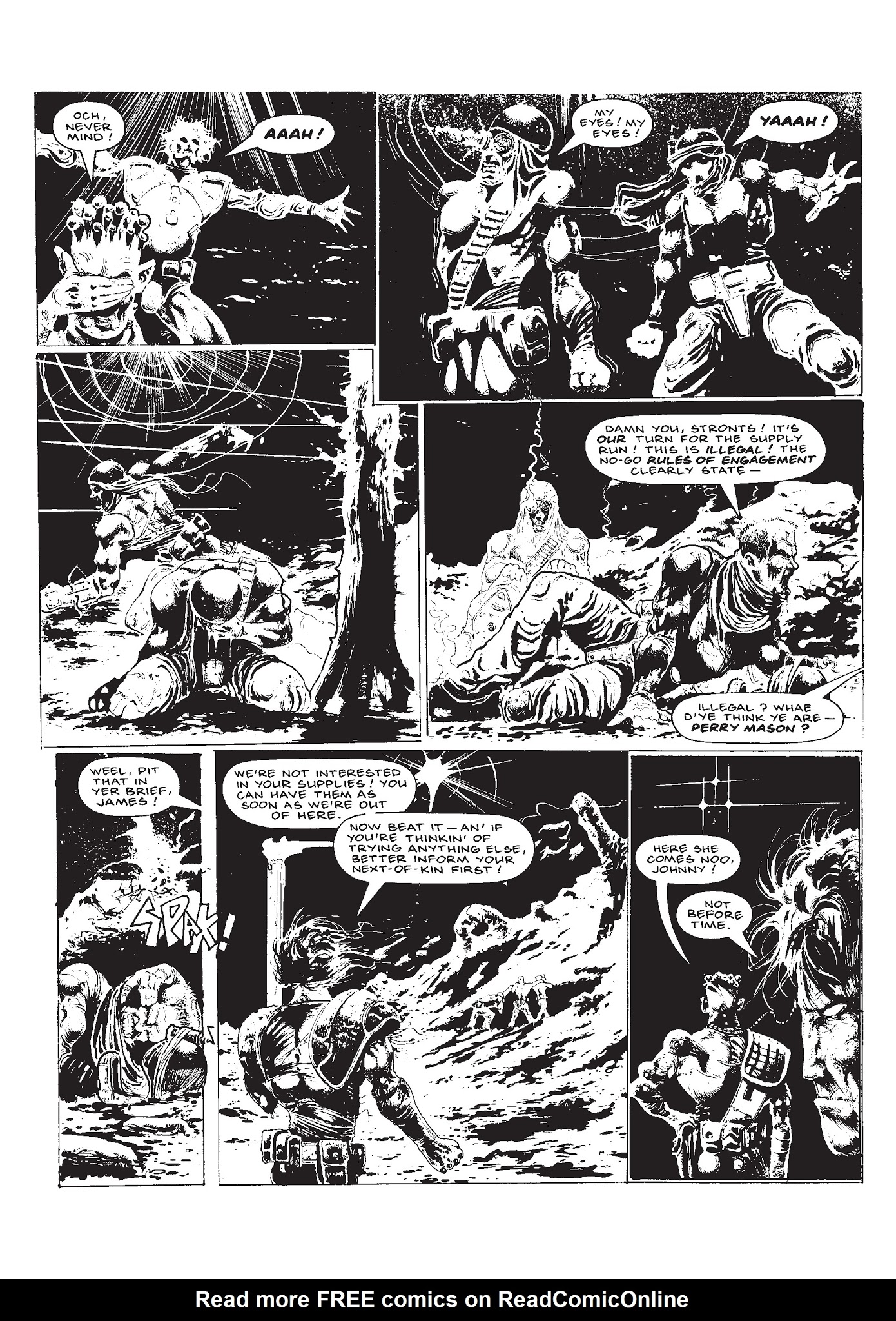 Read online Strontium Dog: The Final Solution comic -  Issue # TPB - 7