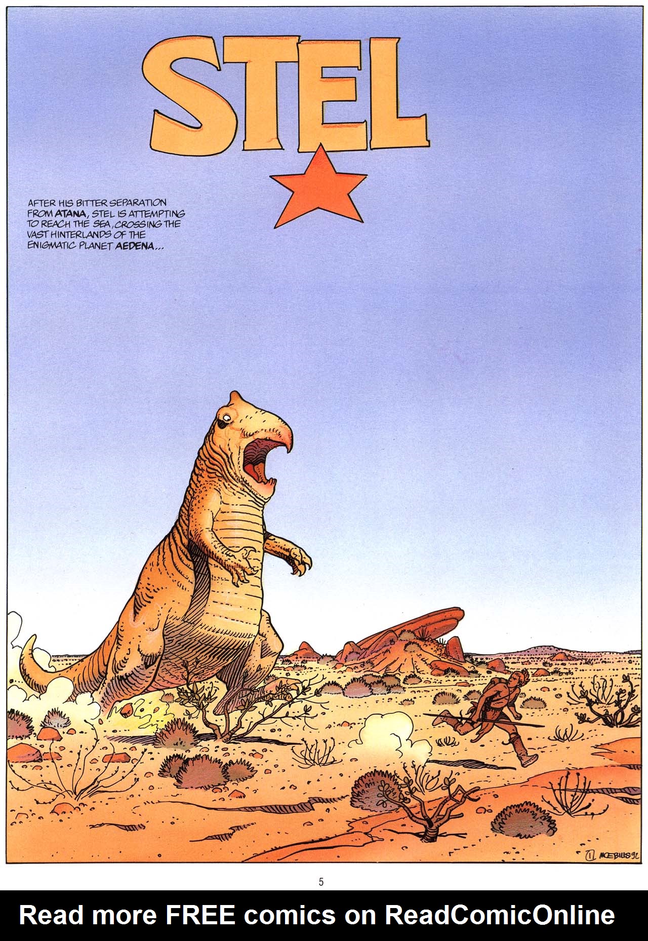 Read online Epic Graphic Novel: Moebius comic -  Issue # TPB 9 - 7