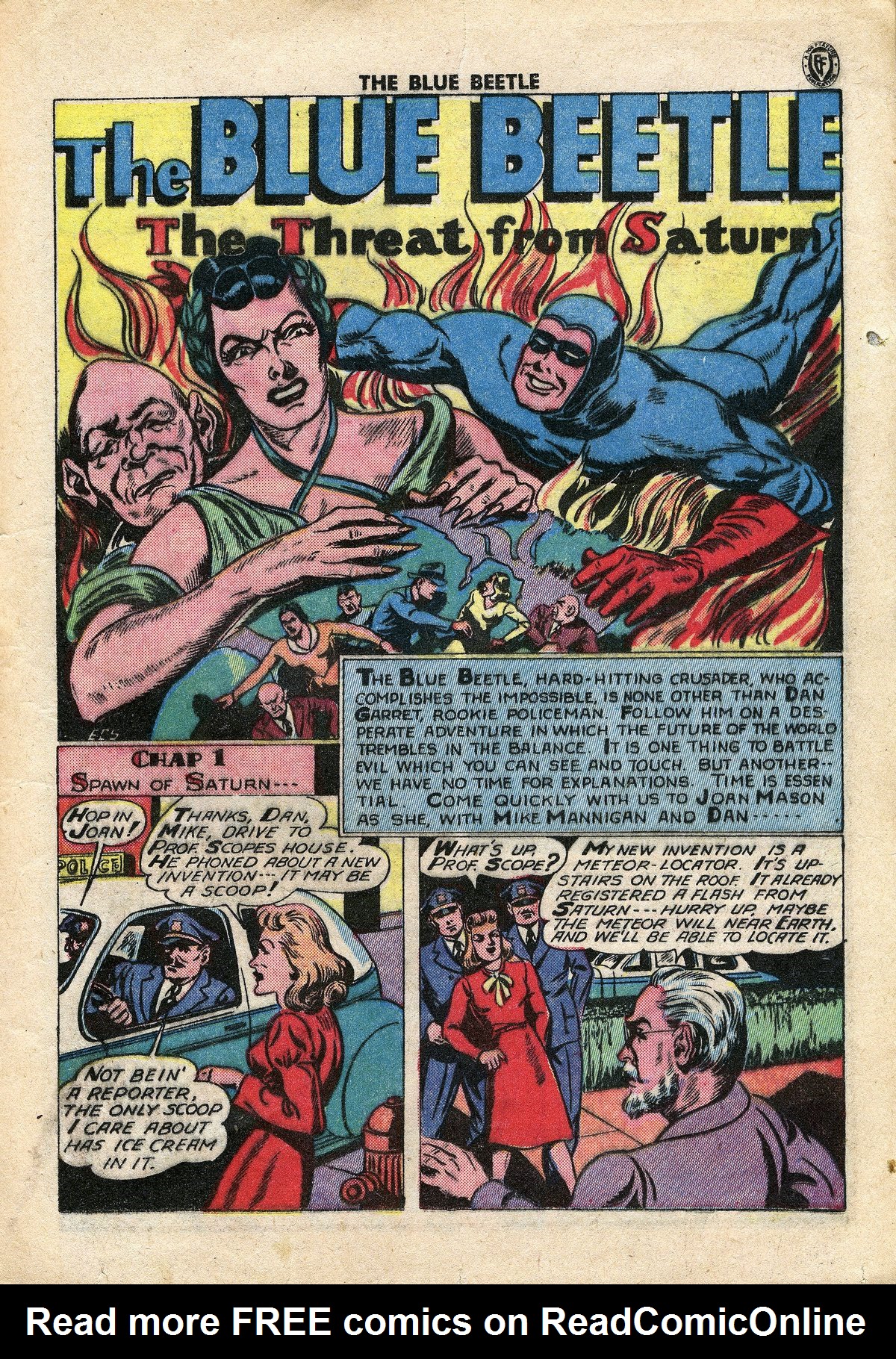 Read online The Blue Beetle comic -  Issue #34 - 14