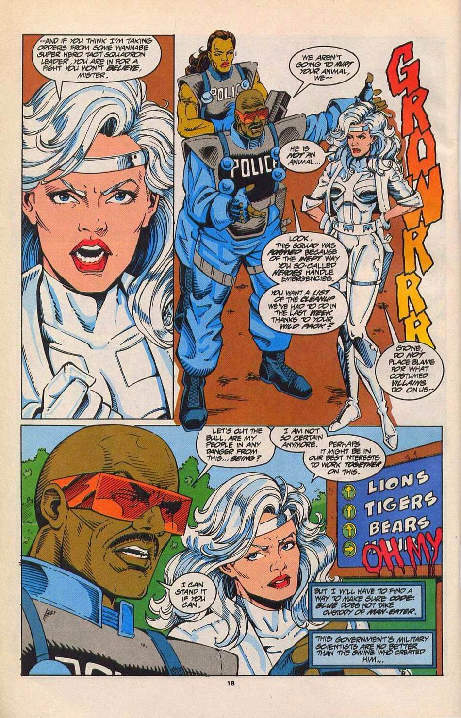 Read online Silver Sable and the Wild Pack comic -  Issue #27 - 15
