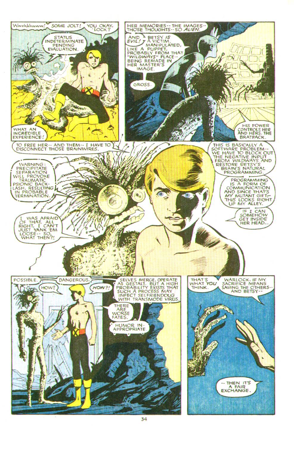 The New Mutants _Annual 2 #2 - English 35
