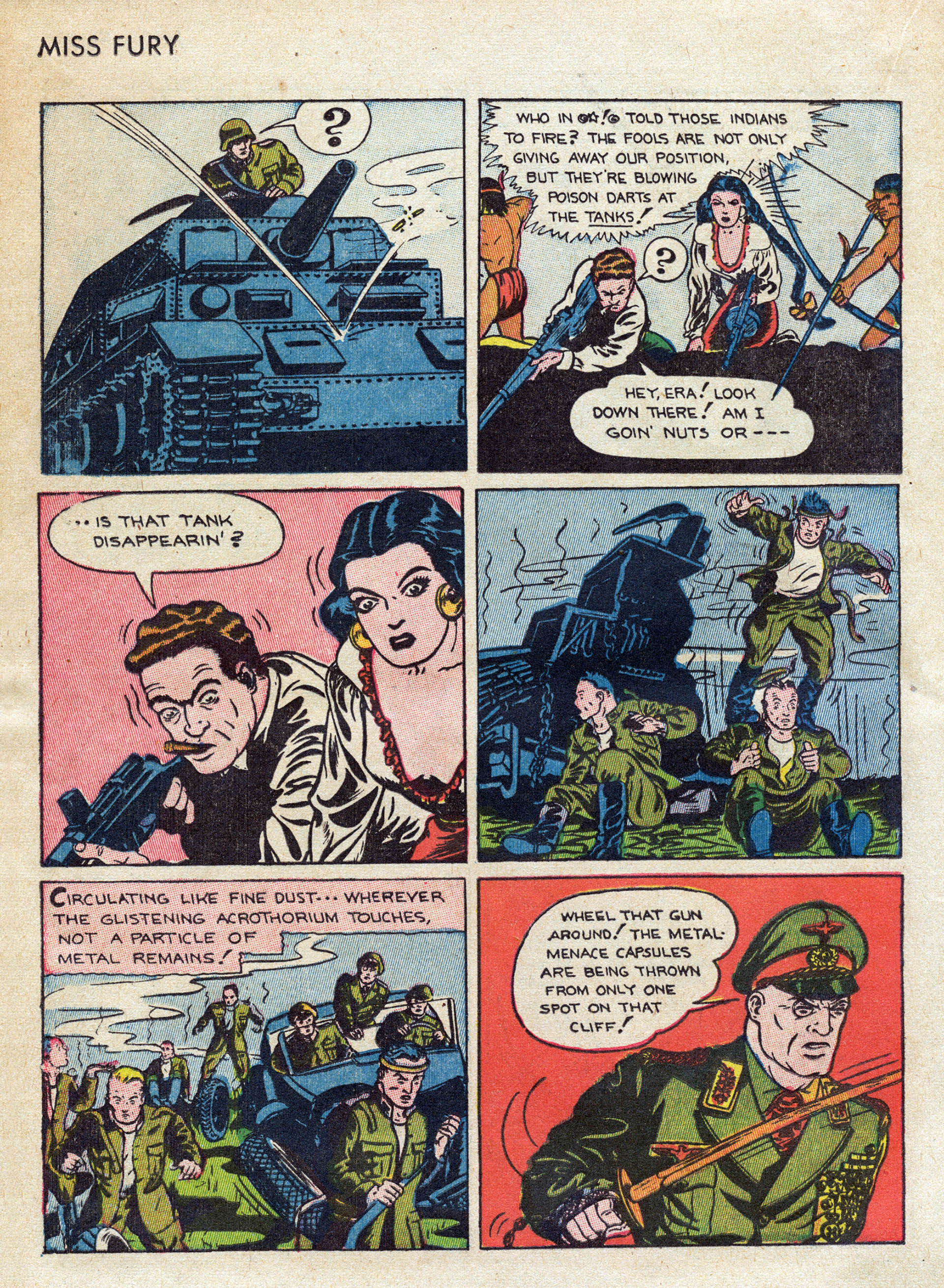 Read online Miss Fury Comics comic -  Issue #3 - 32