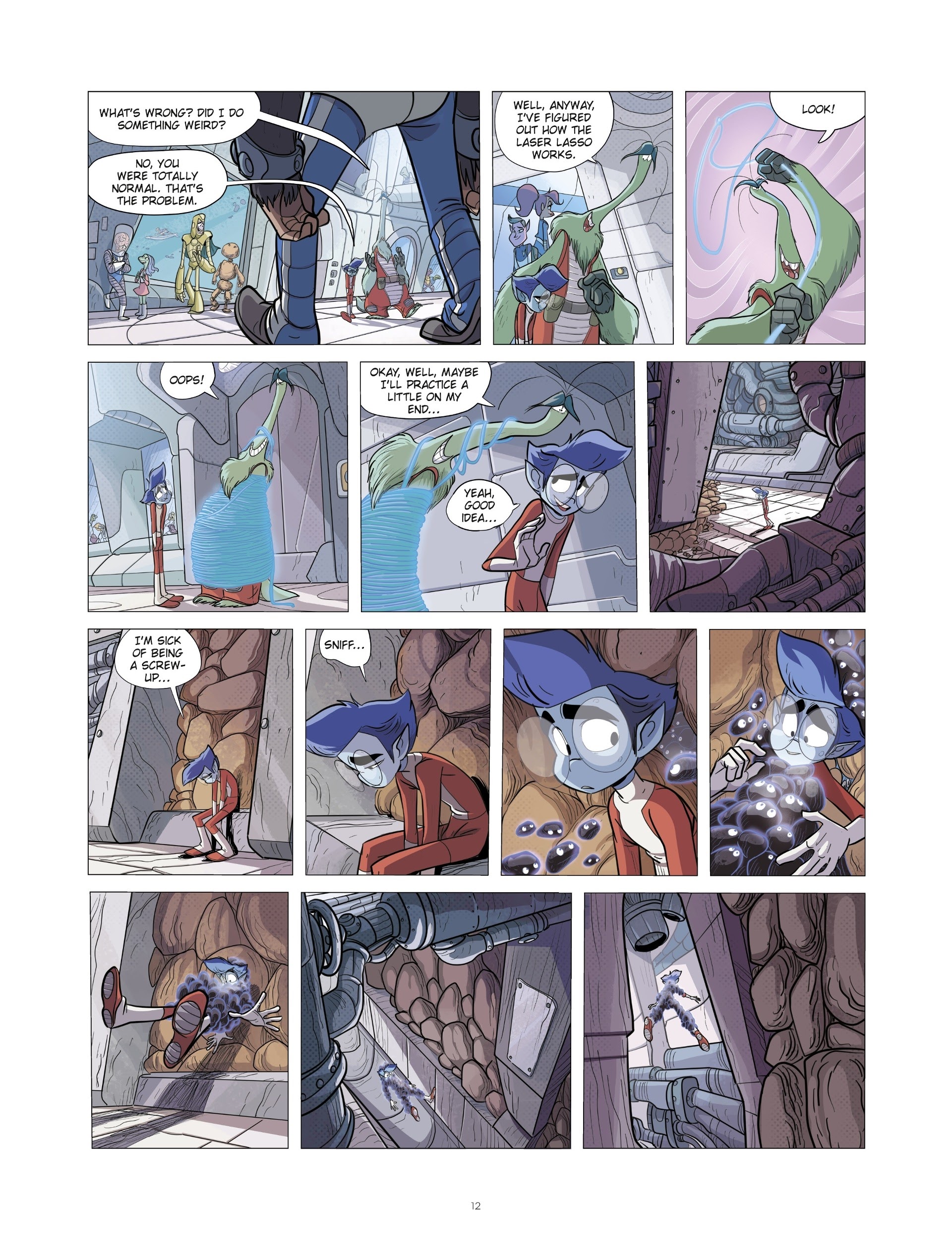 Read online Hercules Intergalactic Agent comic -  Issue #1 - 12