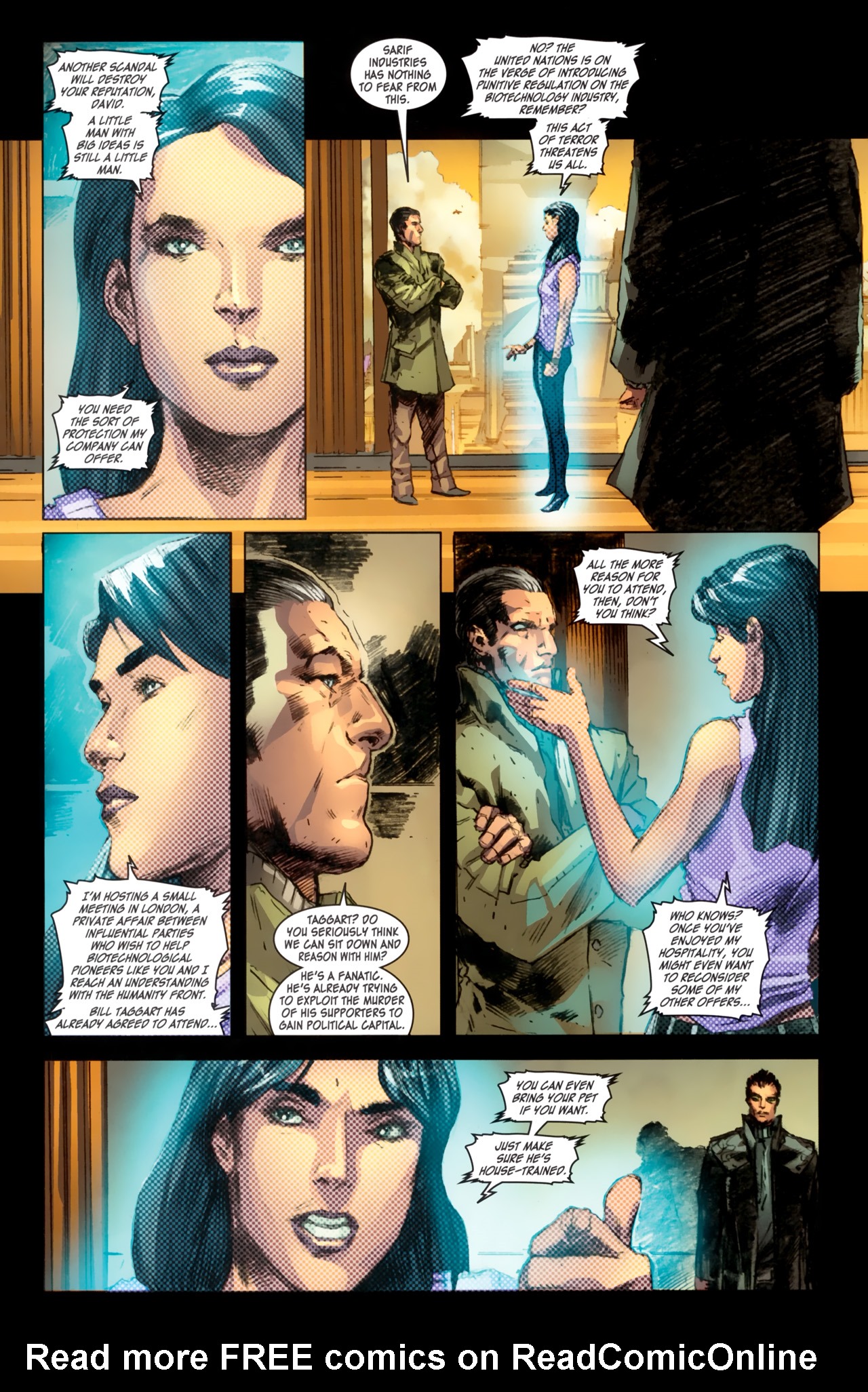 Read online Deus Ex comic -  Issue #2 - 13