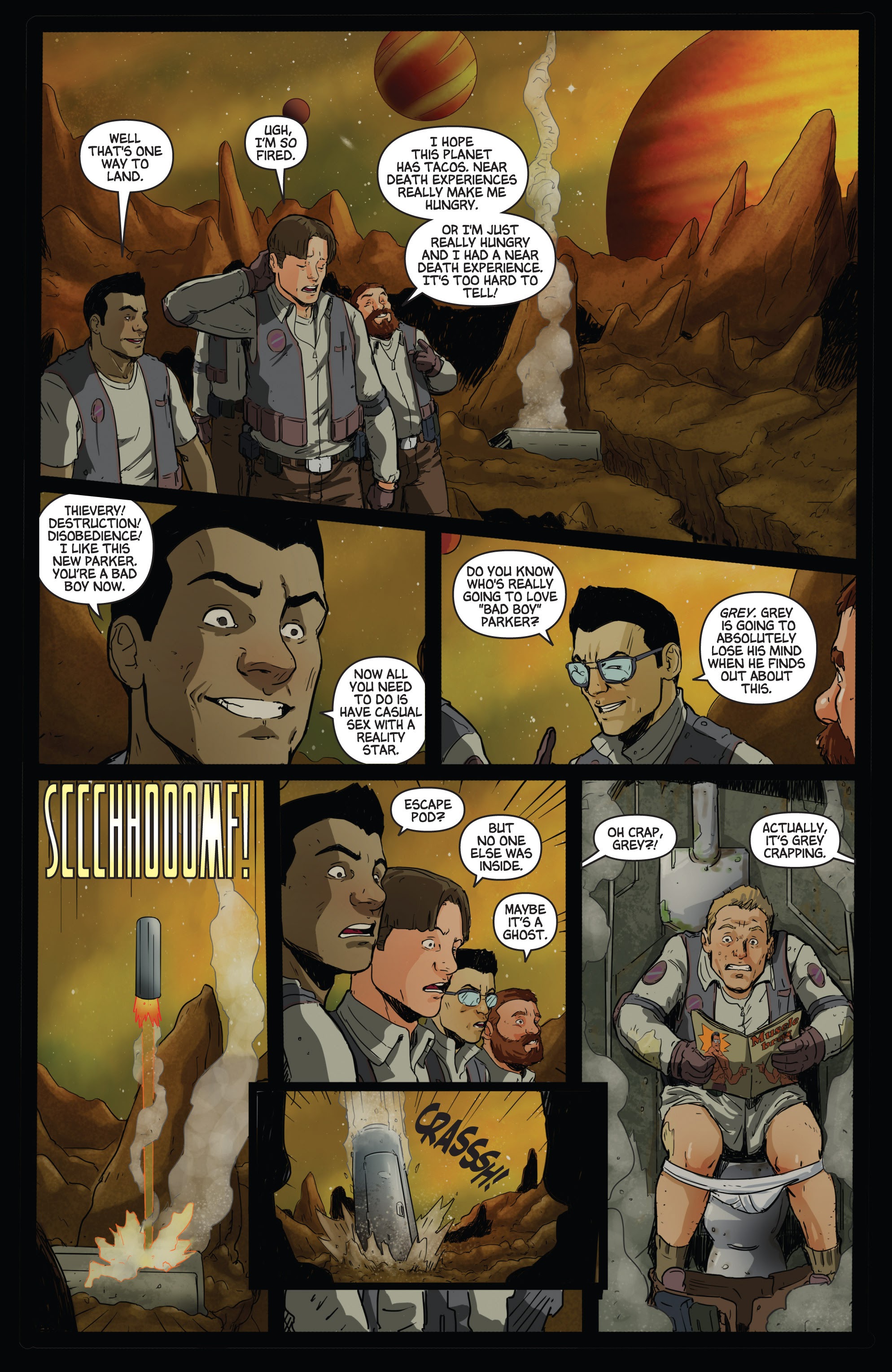 Read online Aliens vs. Parker comic -  Issue #2 - 4