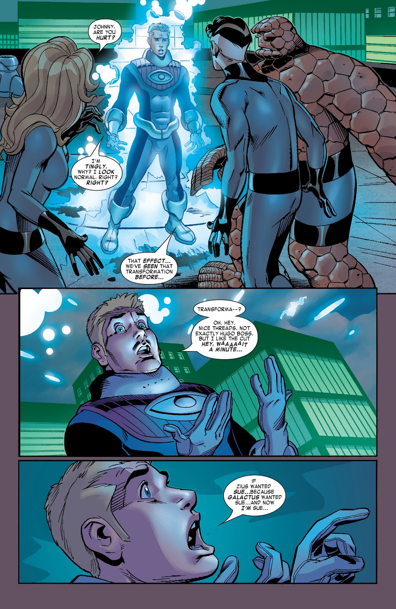 Read online Fantastic Four by Waid & Wieringo Ultimate Collection comic -  Issue # TPB 4 - 134