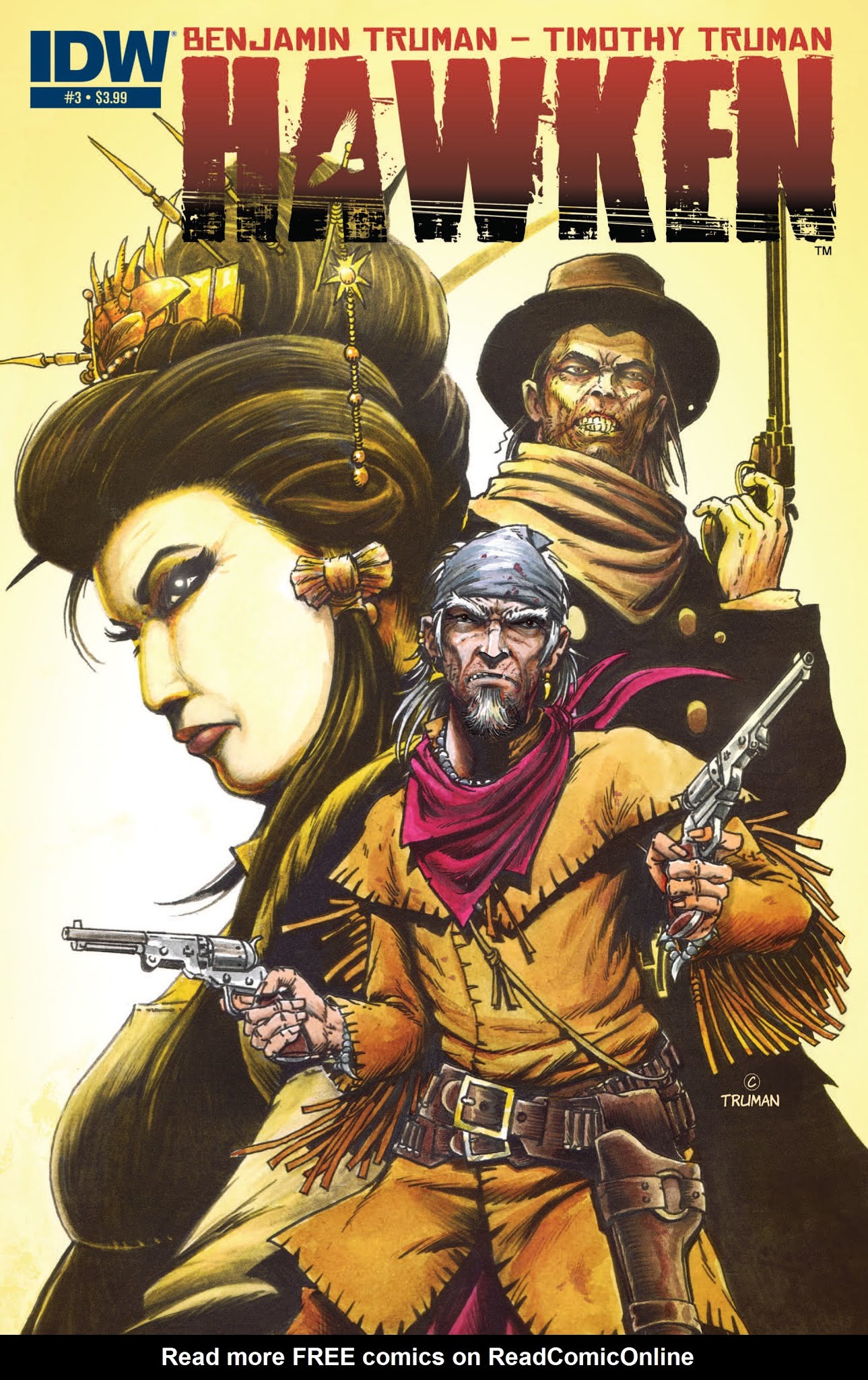 Read online Hawken comic -  Issue #3 - 1