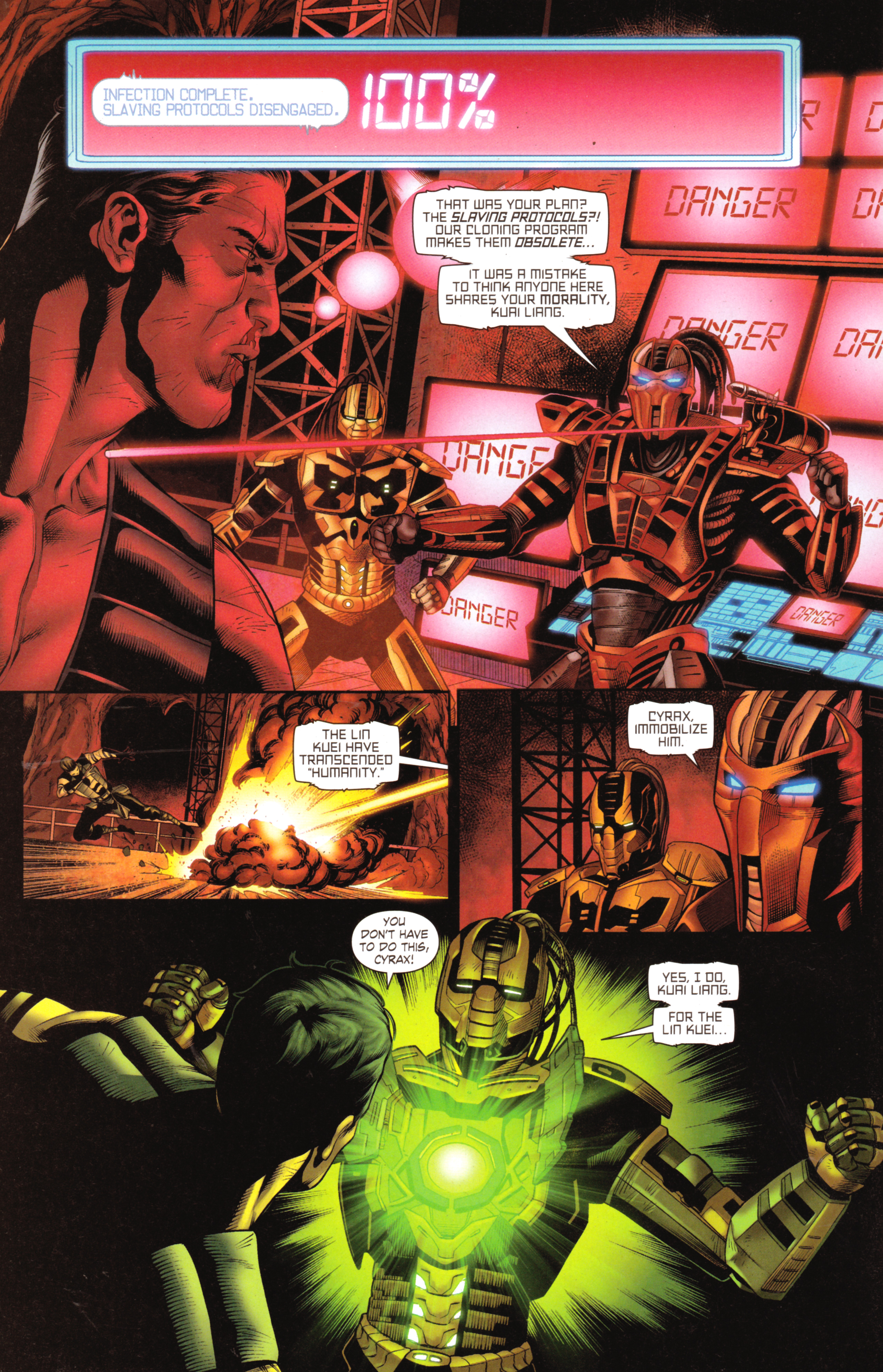 Read online Mortal Kombat X [II] comic -  Issue #12 - 26