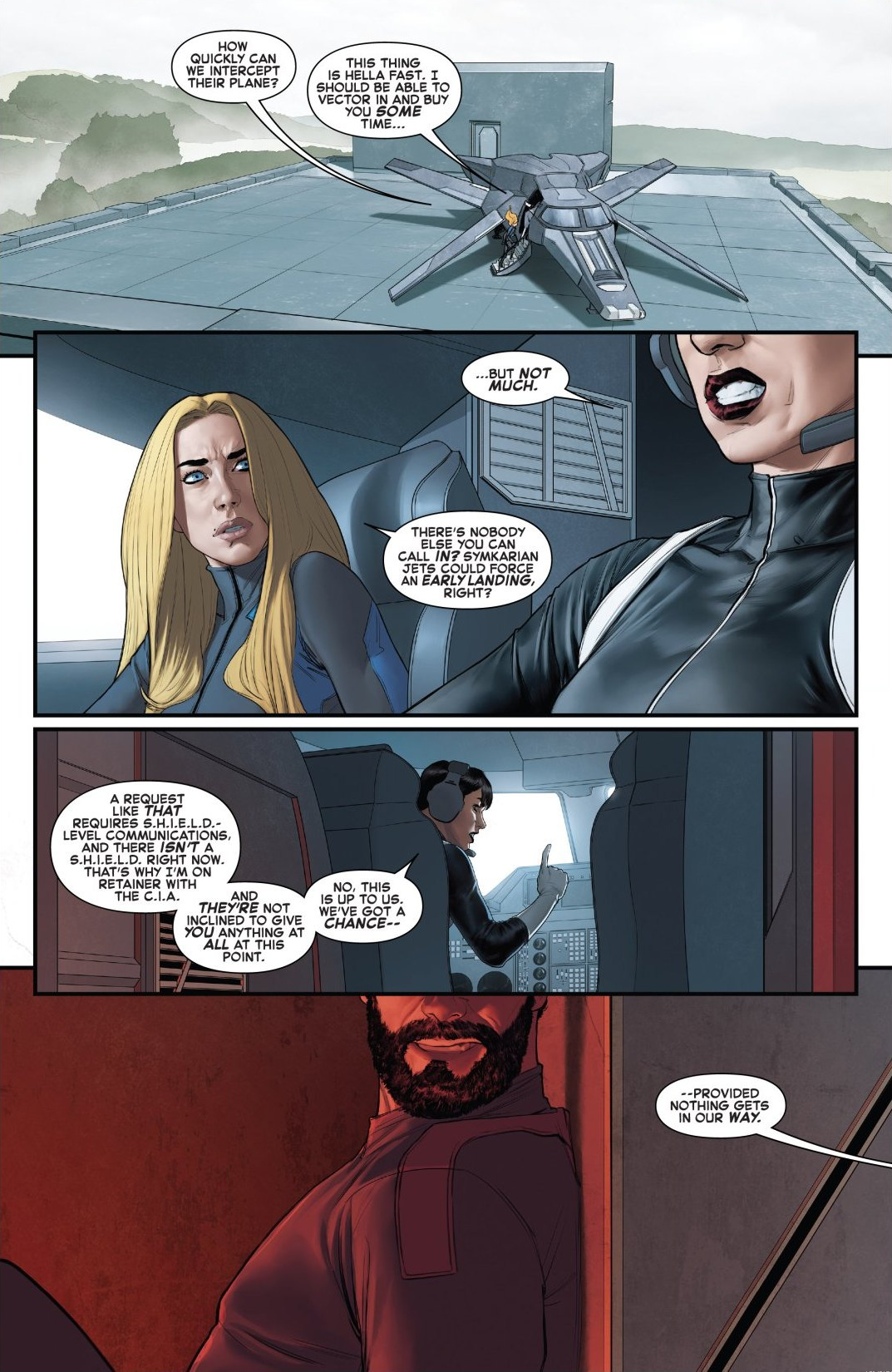 Read online Invisible Woman comic -  Issue #5 - 5