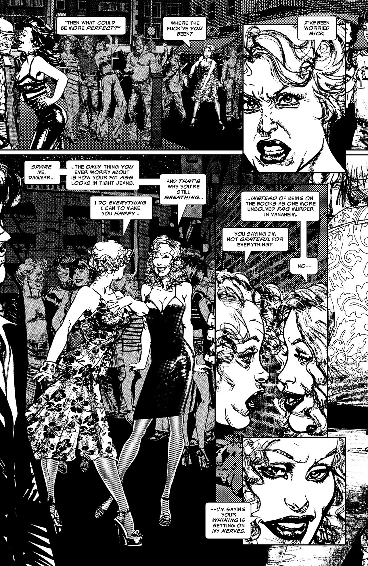 Read online Black Kiss II comic -  Issue #4 - 18