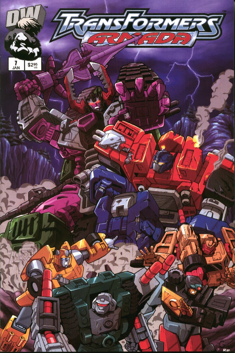 Read online Transformers Armada comic -  Issue #7 - 1