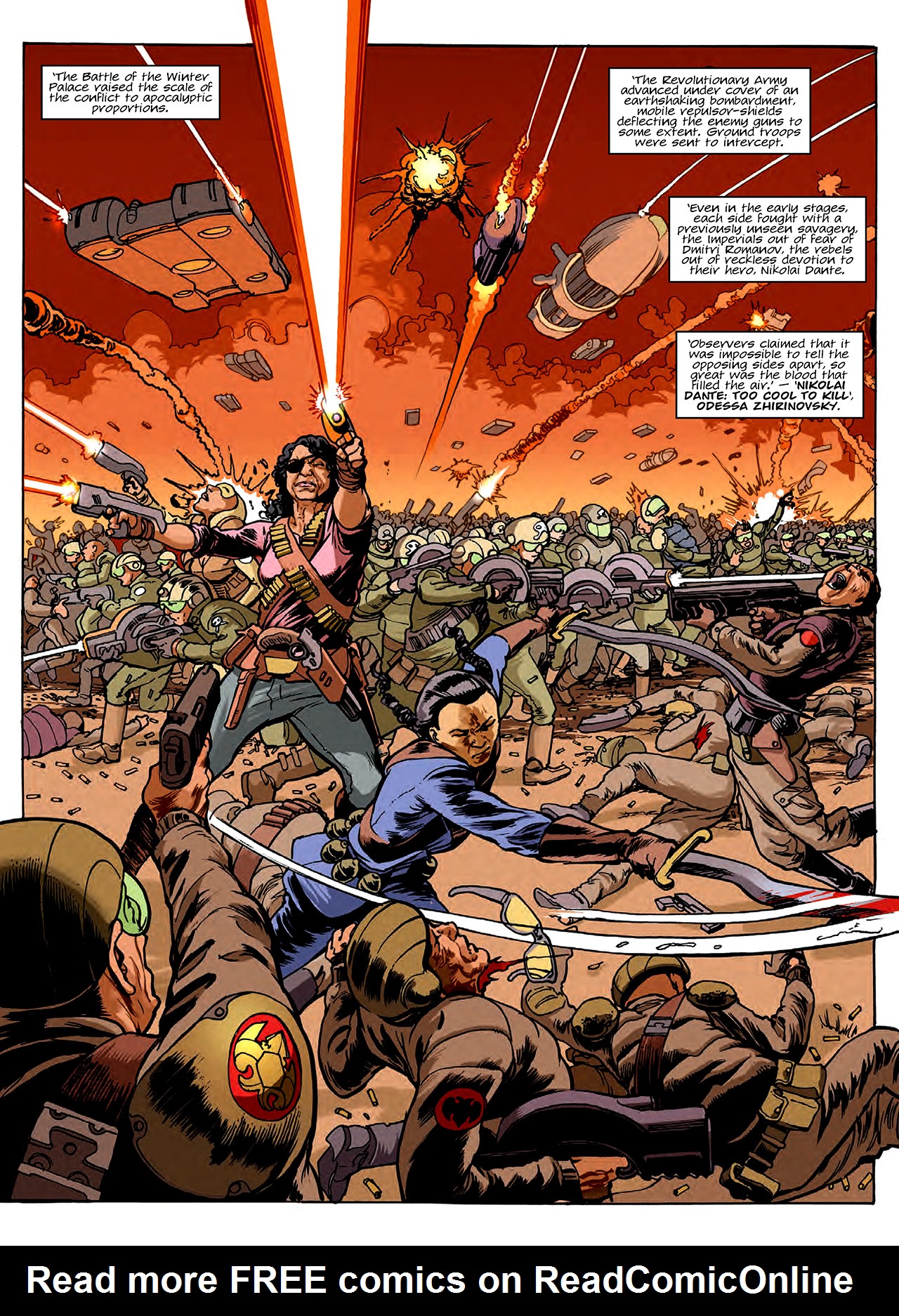 Read online Nikolai Dante comic -  Issue # TPB 11 - 89