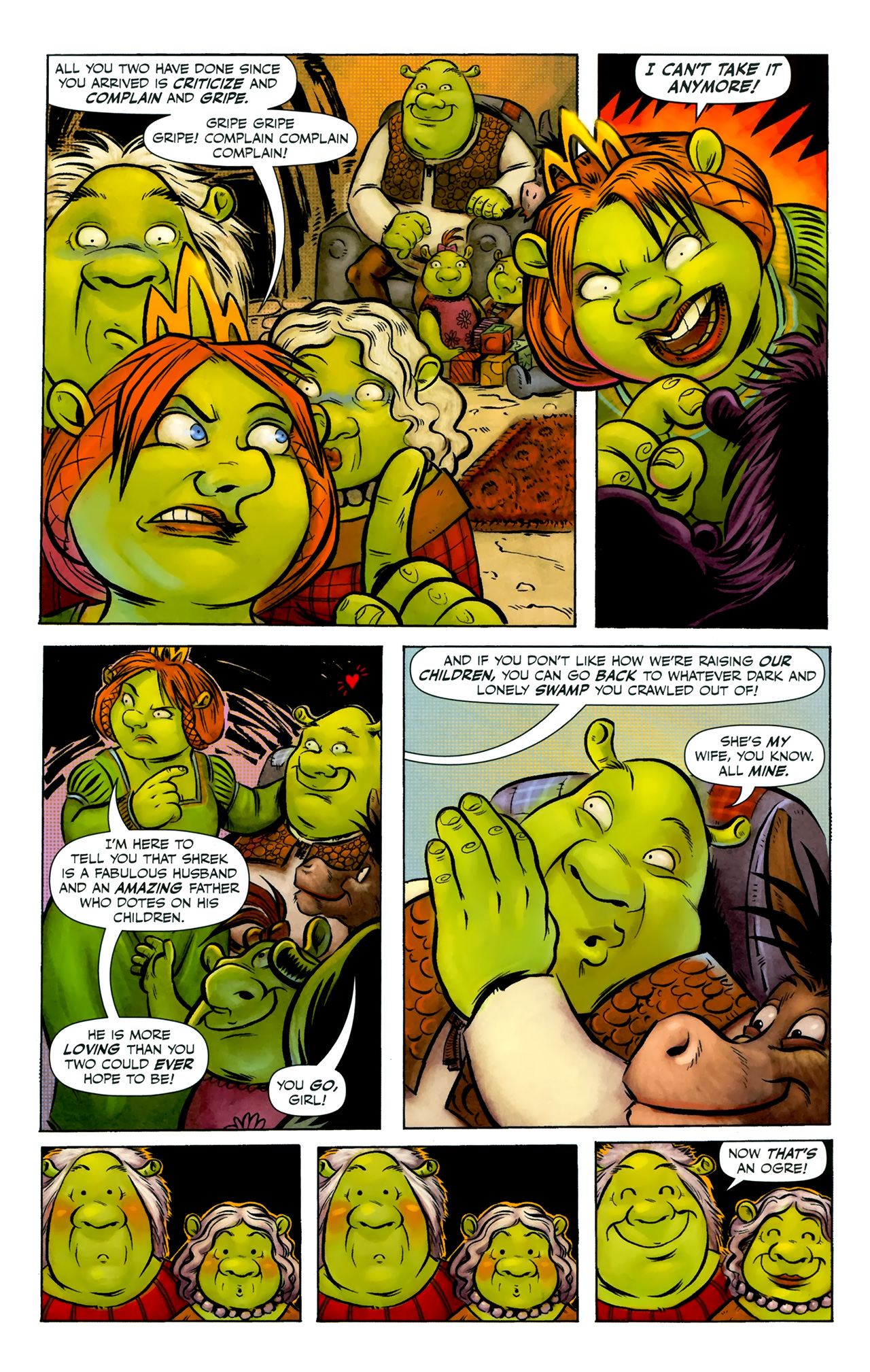 Read online Shrek (2010) comic -  Issue #3 - 33
