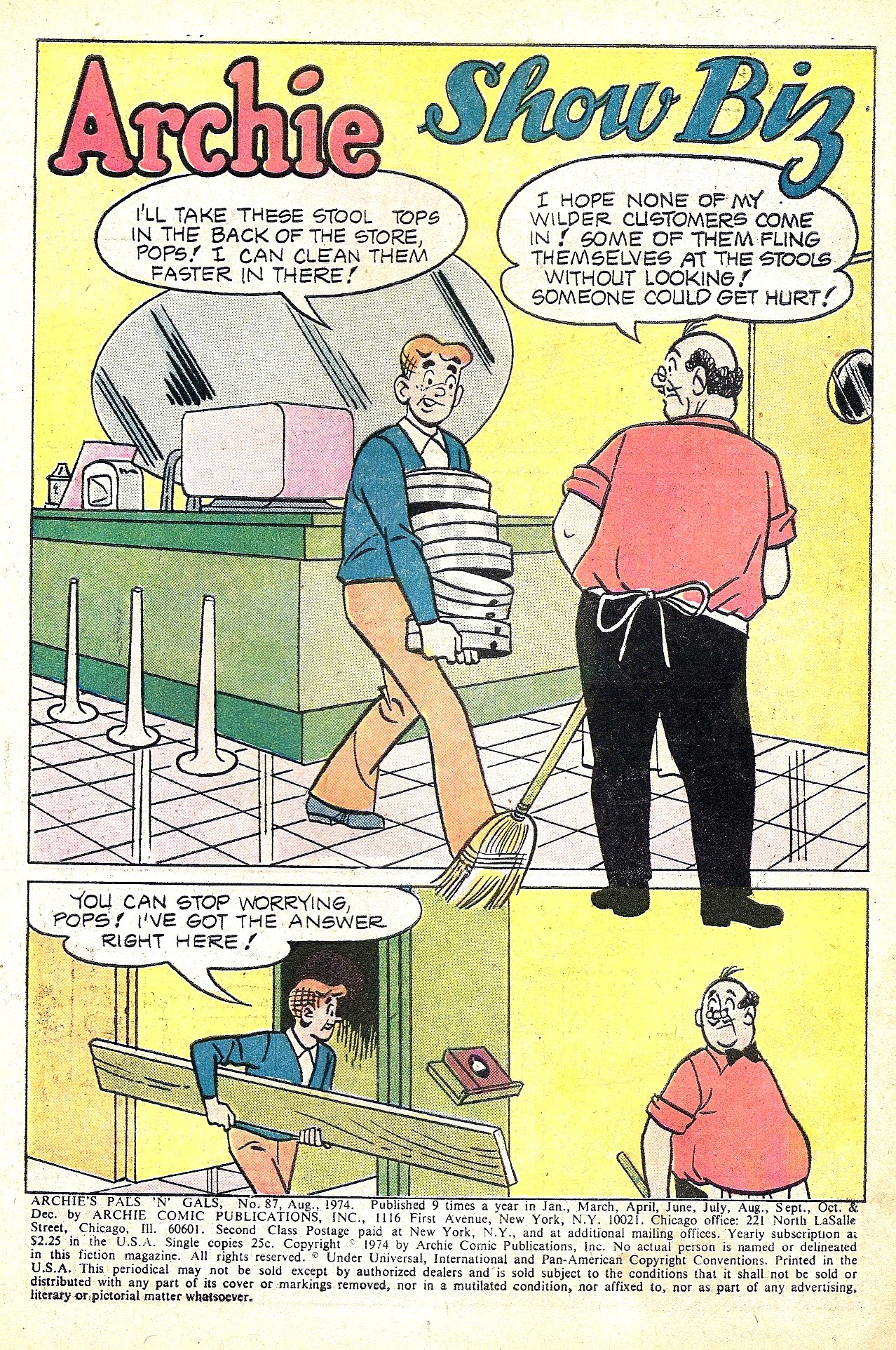 Read online Archie's Pals 'N' Gals (1952) comic -  Issue #87 - 3