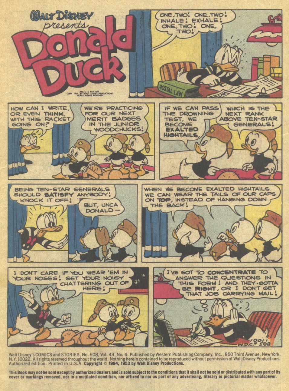 Read online Walt Disney's Comics and Stories comic -  Issue #508 - 3