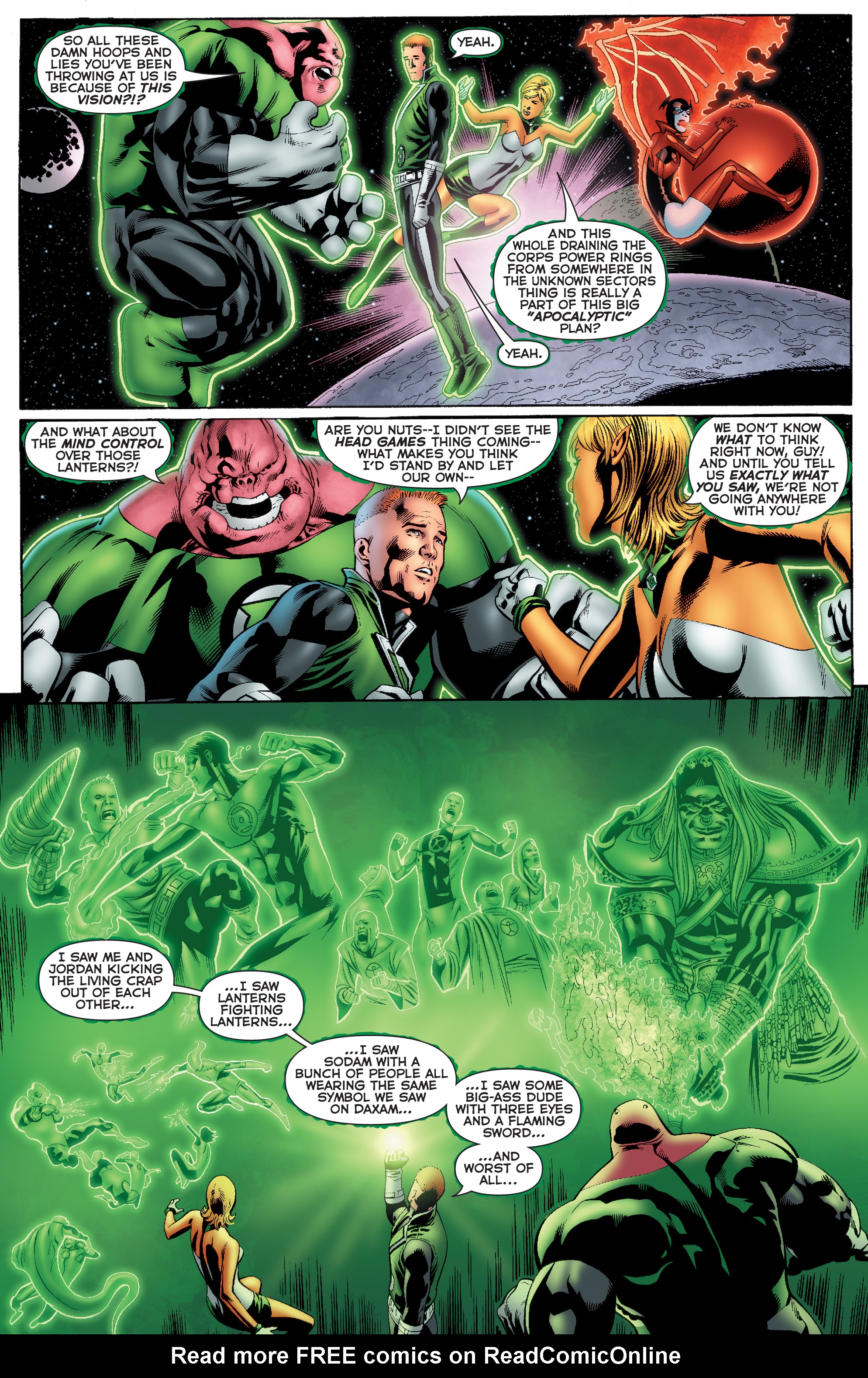 Read online Green Lantern: Emerald Warriors comic -  Issue #6 - 5