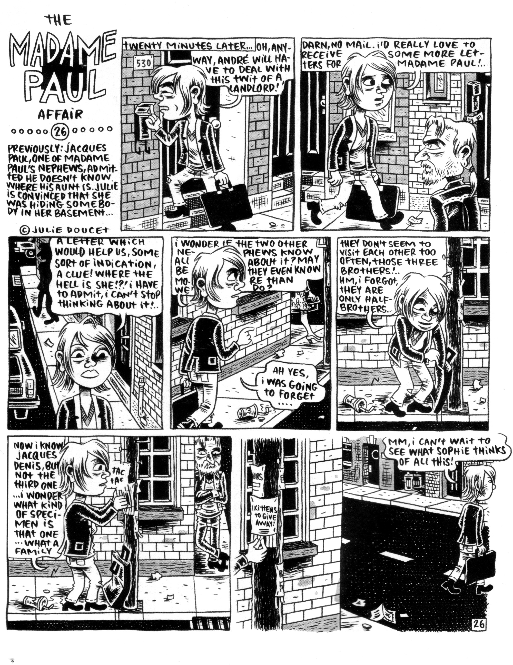 Read online Madame Paul Affair comic -  Issue # Full - 33