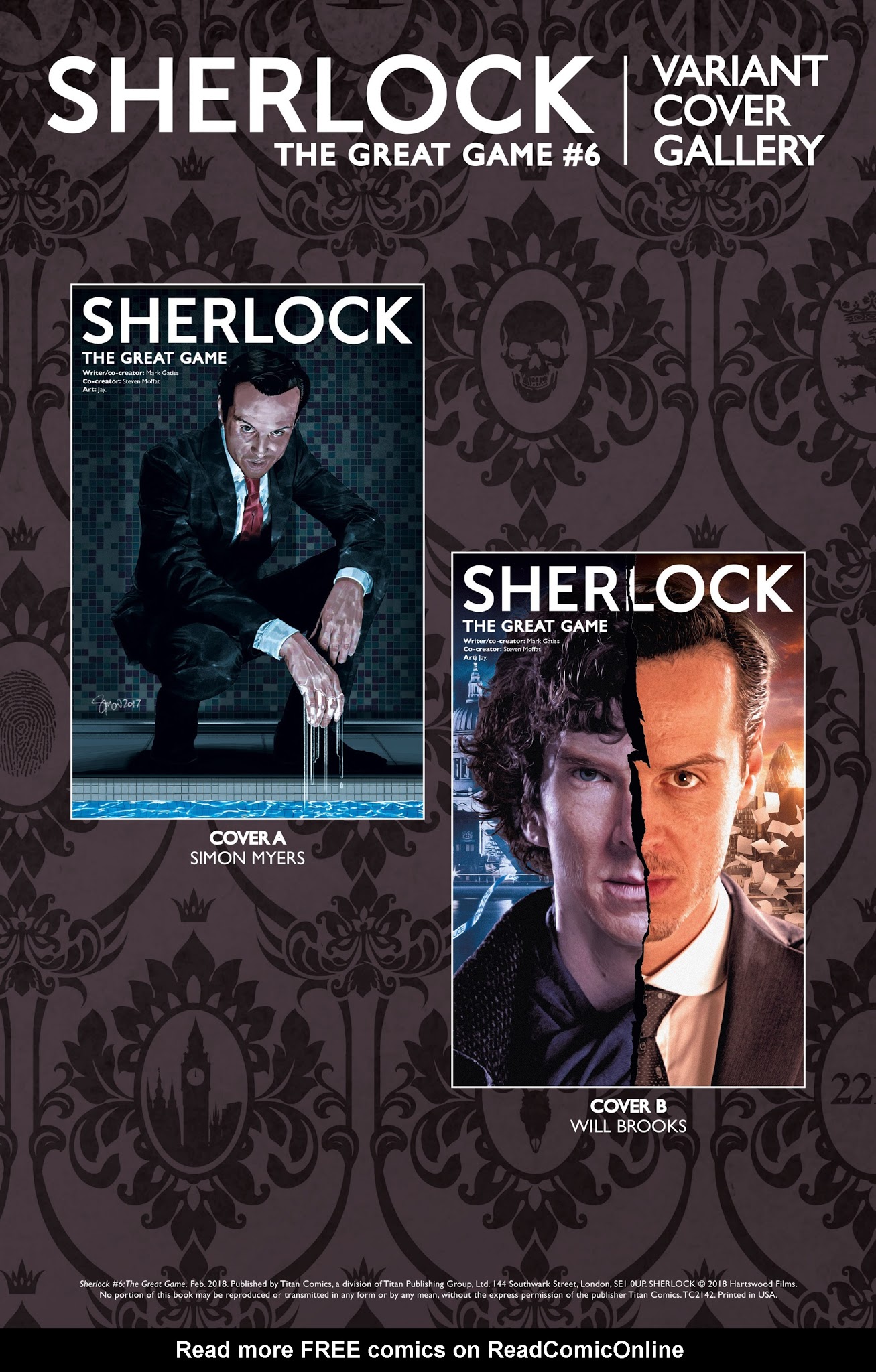 Read online Sherlock: The Great Game comic -  Issue #6 - 33