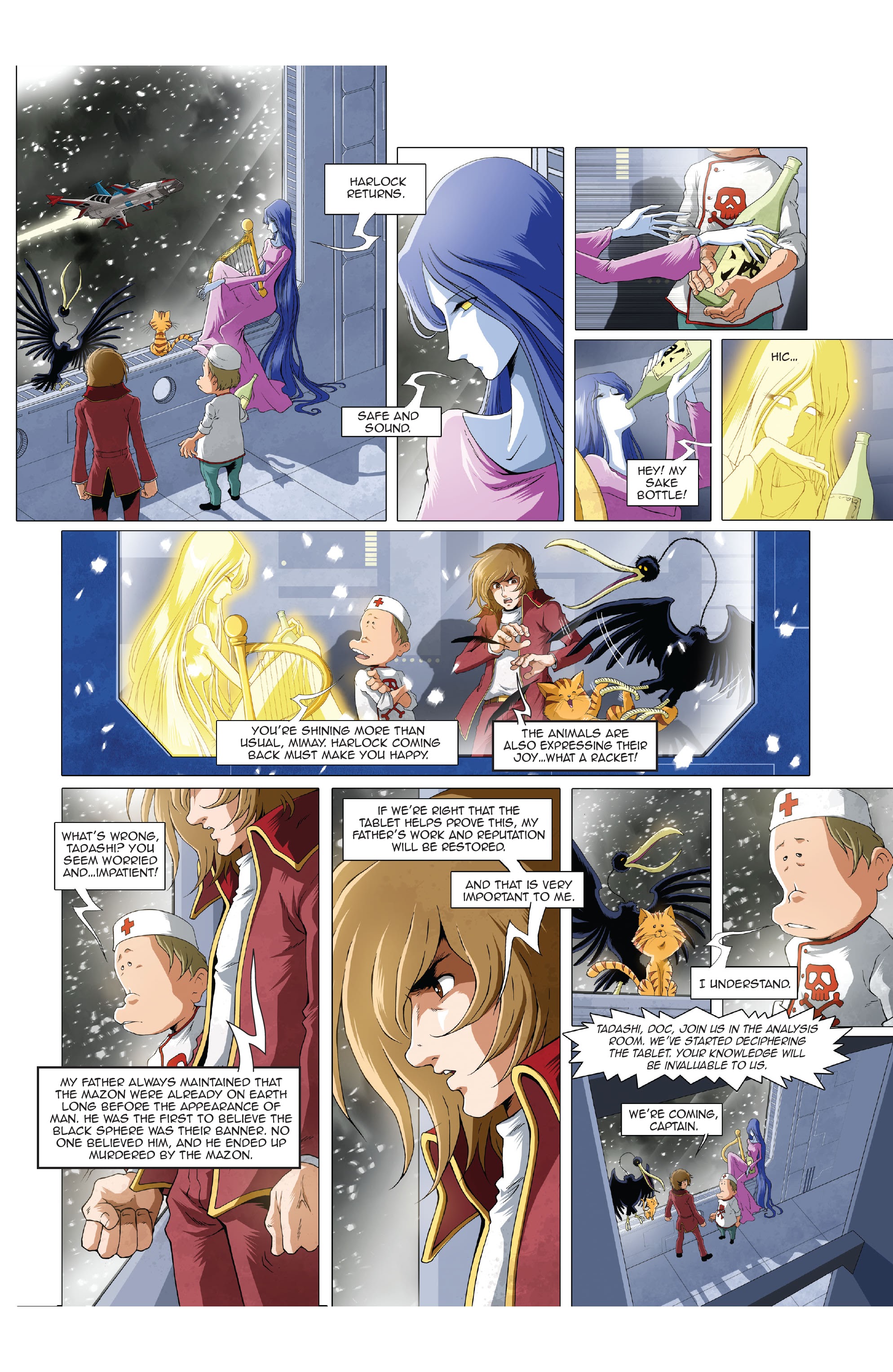 Read online Space Pirate Captain Harlock comic -  Issue #2 - 13