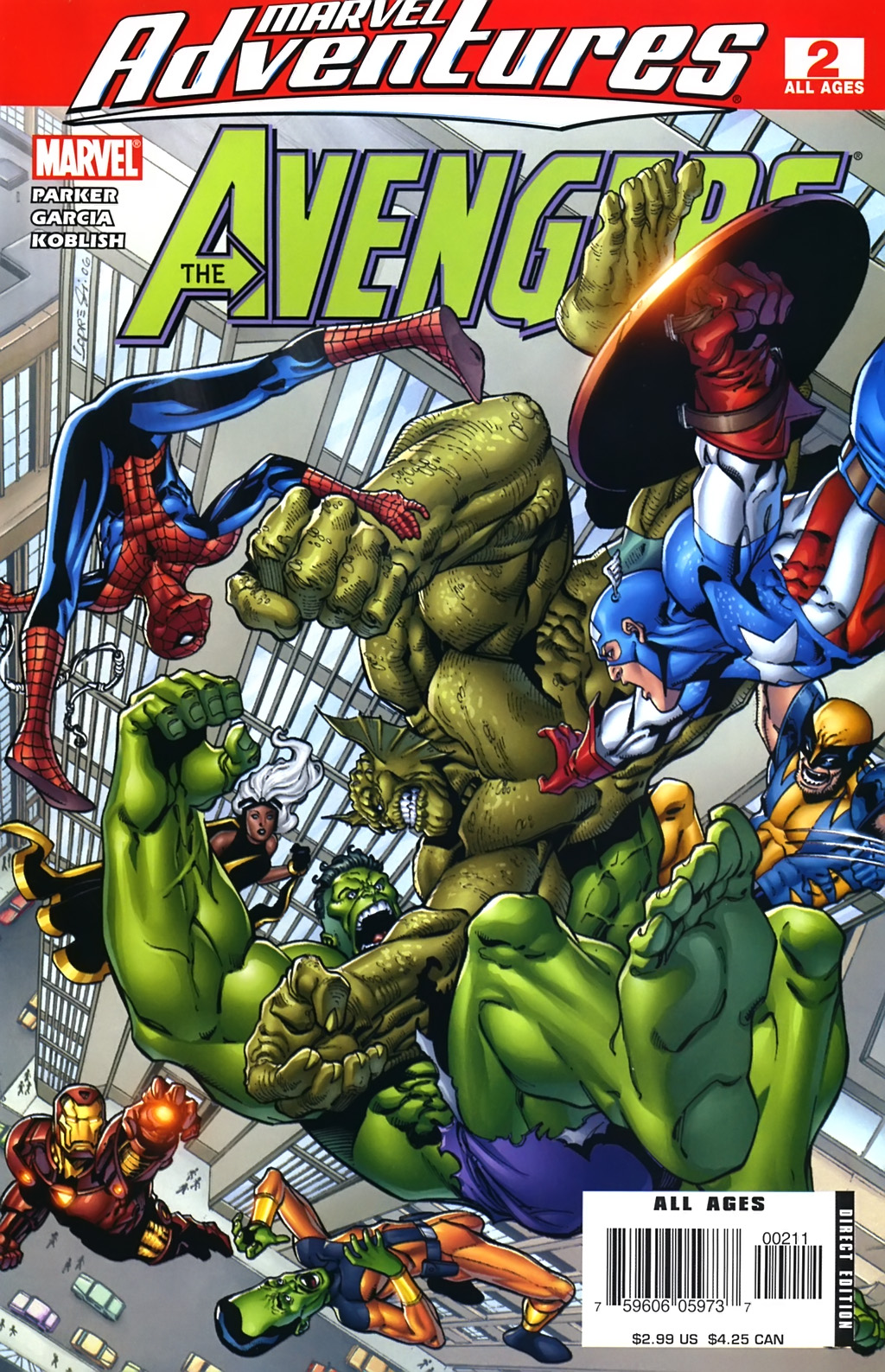 Read online Marvel Adventures The Avengers comic -  Issue #2 - 1