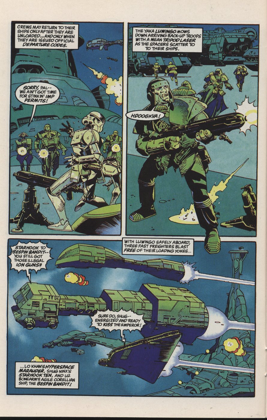 Read online Star Wars: Dark Empire II comic -  Issue #5 - 10