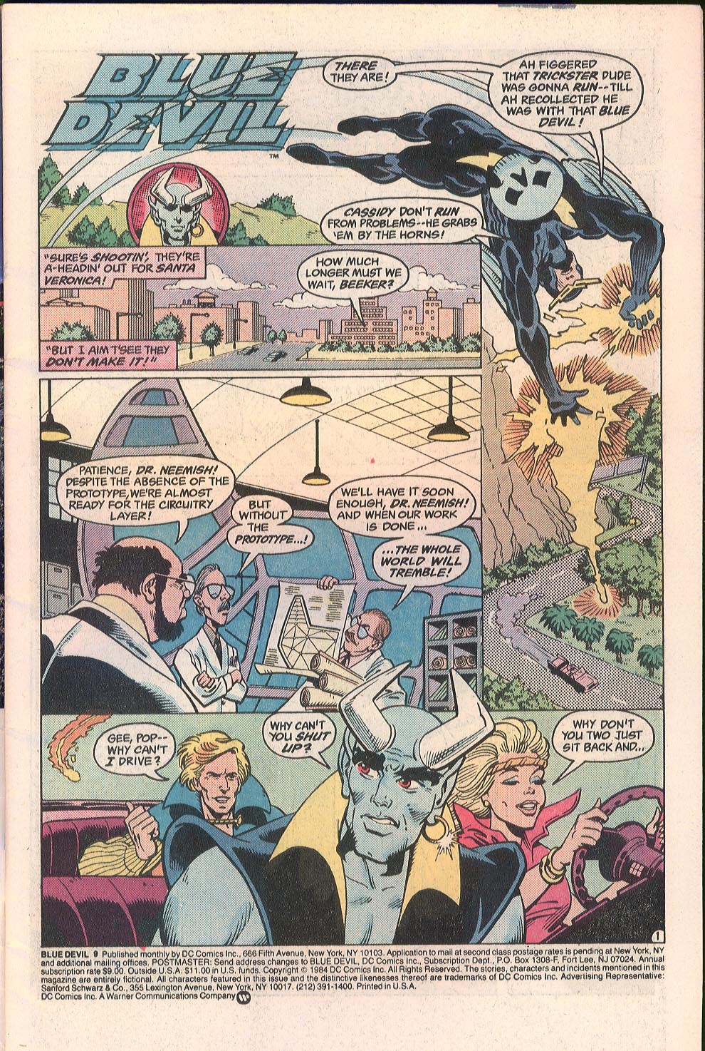 Read online Blue Devil comic -  Issue #9 - 2