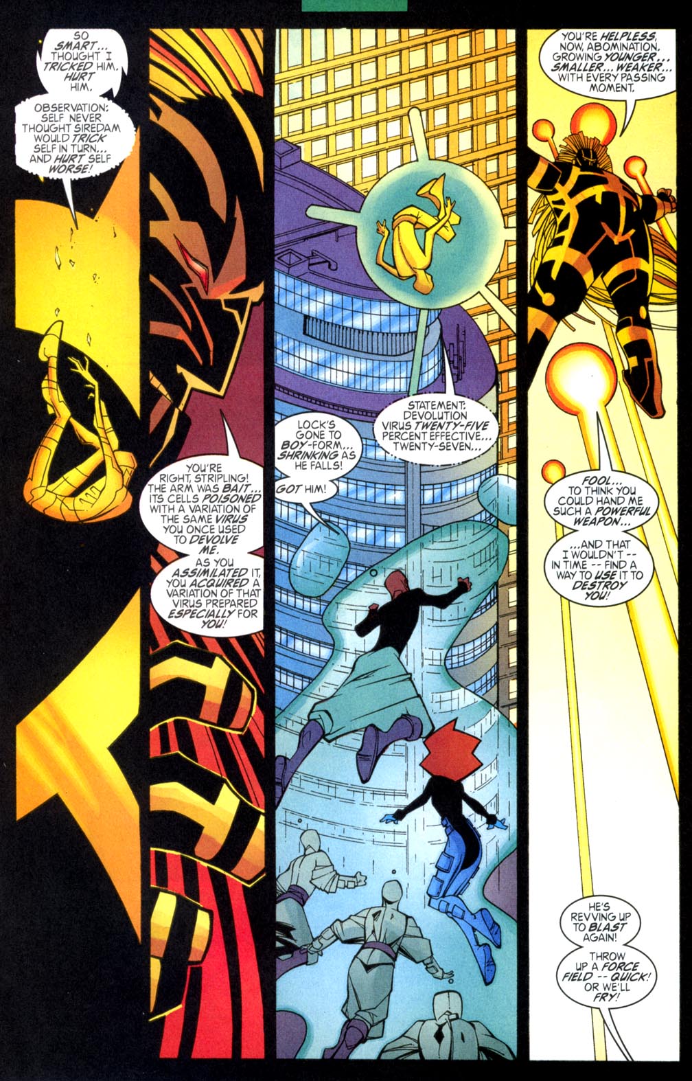 Read online Warlock (1999) comic -  Issue #9 - 10