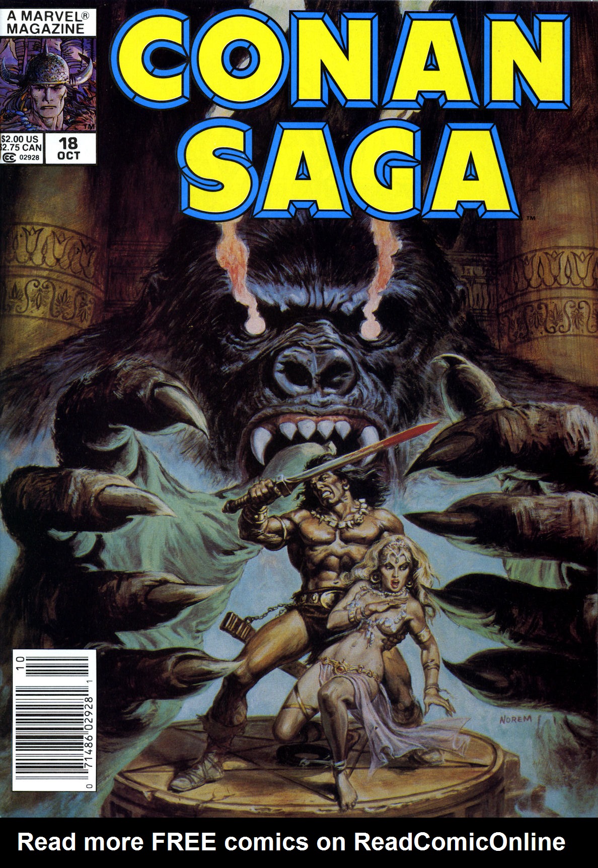 Read online Conan Saga comic -  Issue #18 - 1