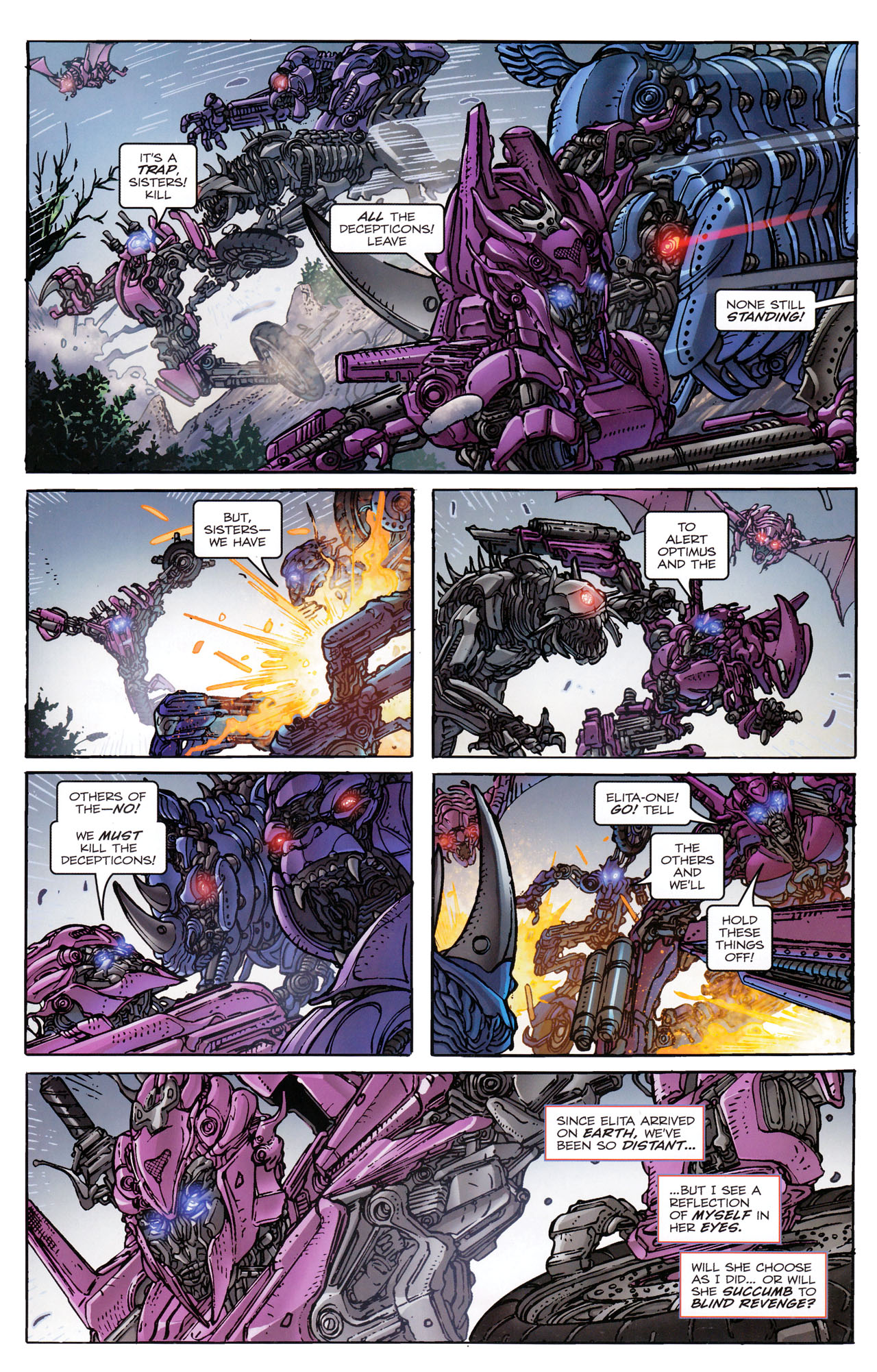 Read online Transformers: Dark of the Moon Rising Storm comic -  Issue #3 - 16