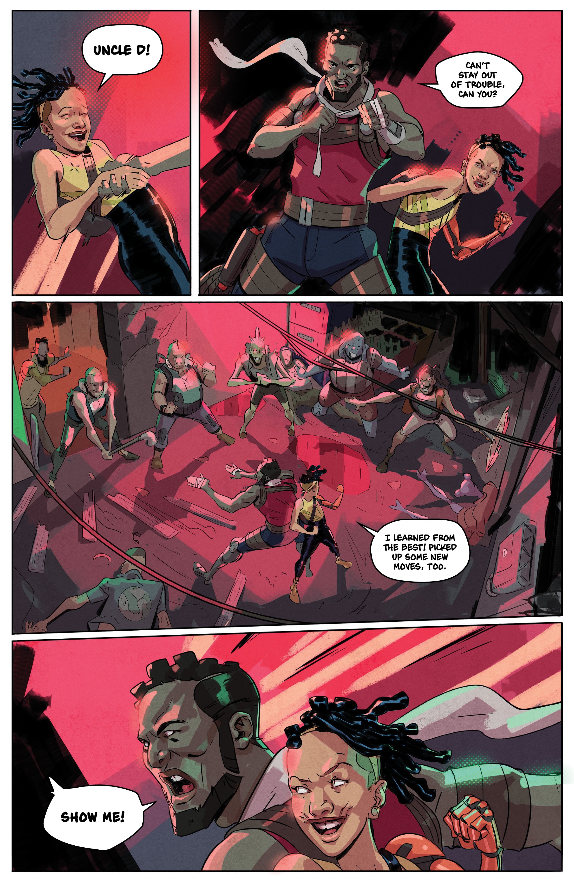 Read online New Masters comic -  Issue #2 - 16