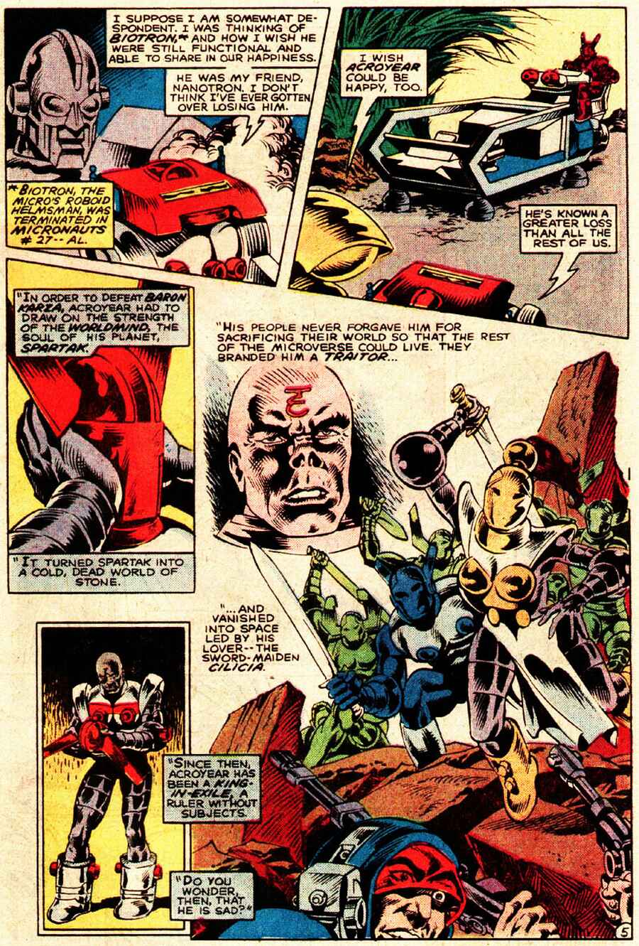 Read online Micronauts (1979) comic -  Issue #42 - 6
