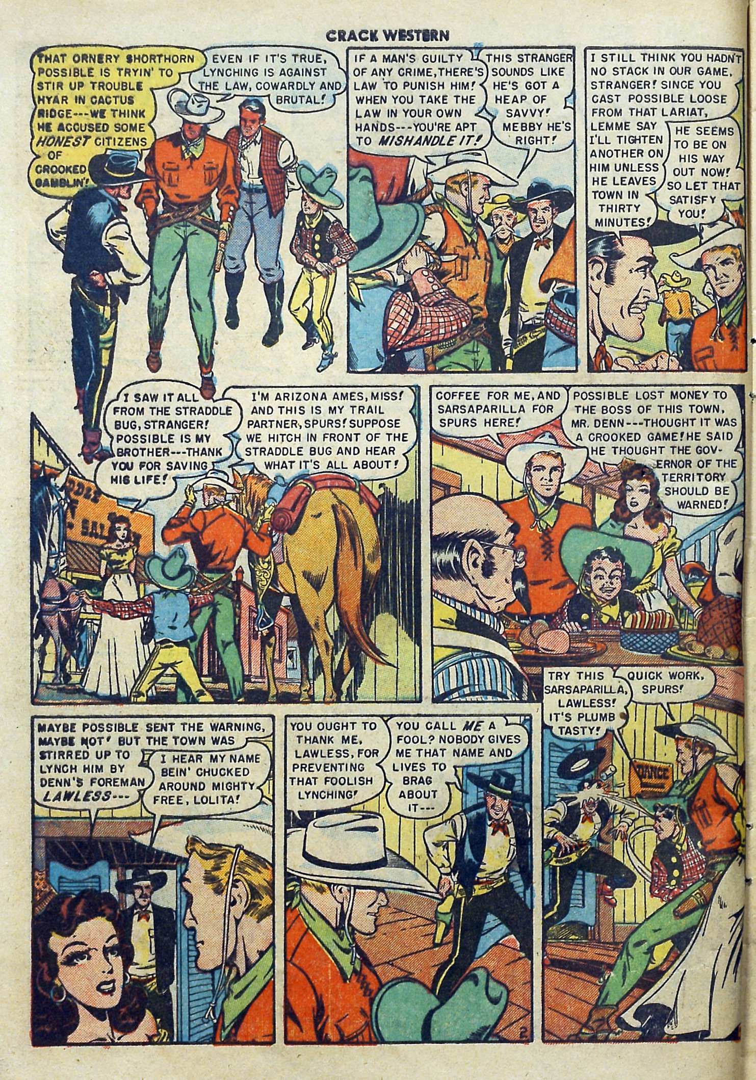 Read online Crack Western comic -  Issue #64 - 4