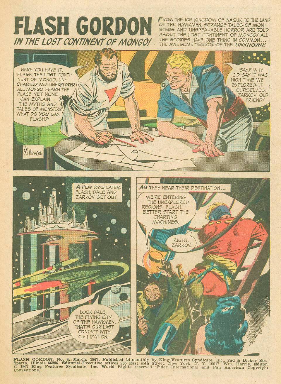 Read online Flash Gordon (1966) comic -  Issue #4 - 3