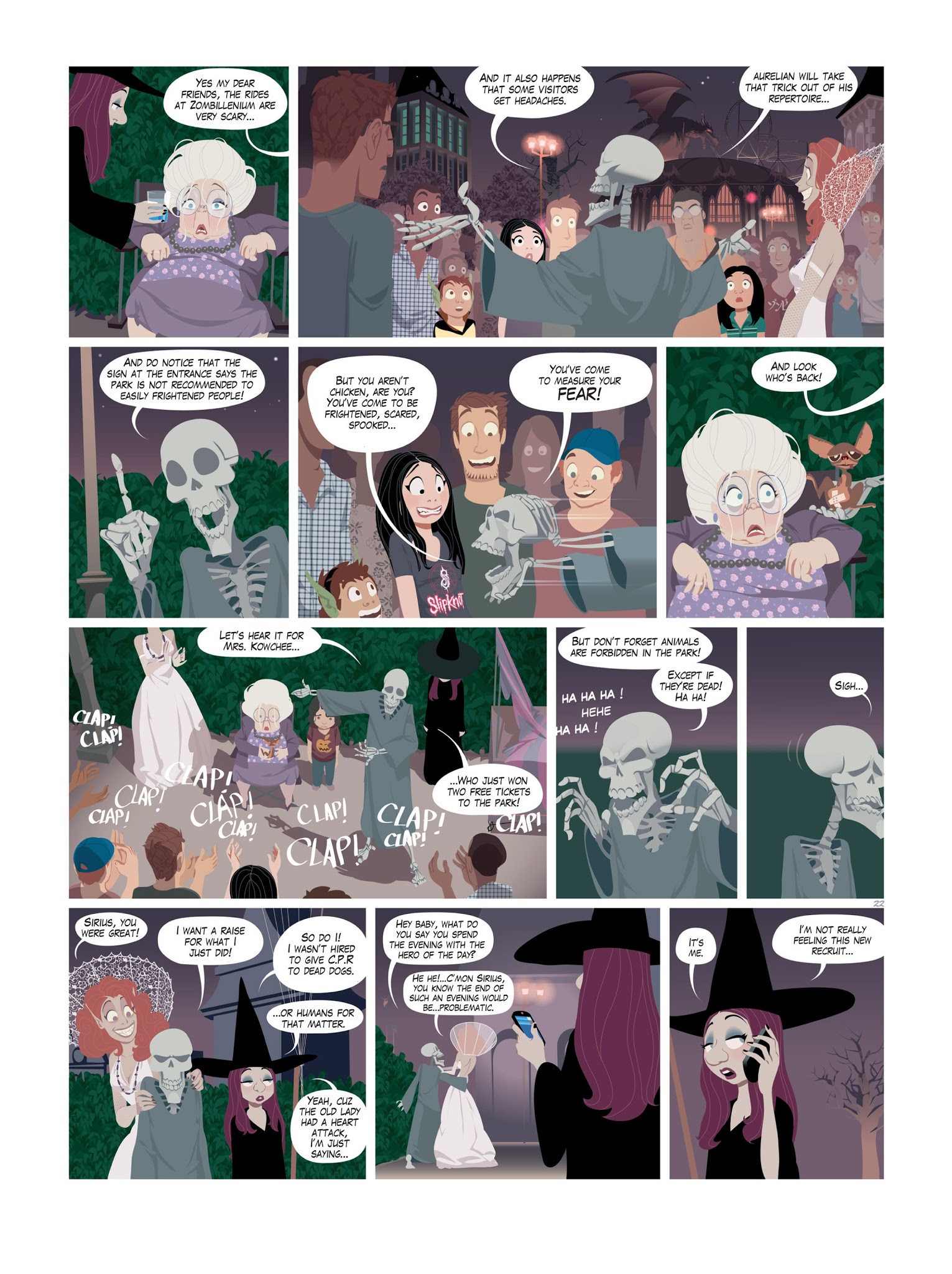 Read online Zombillenium comic -  Issue # TPB 1 - 25