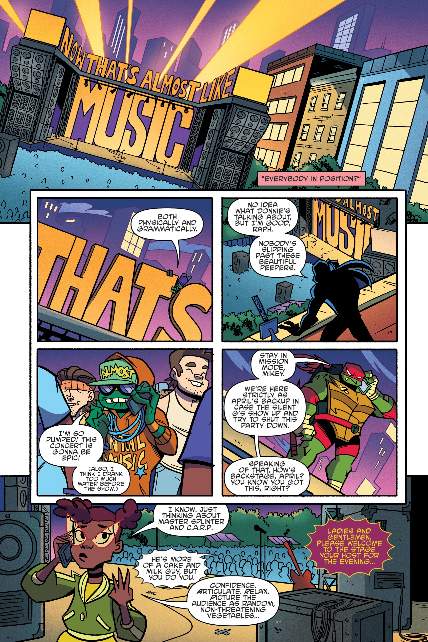 Read online Rise of the Teenage Mutant Ninja Turtles: Sound Off! comic -  Issue # _TPB - 50
