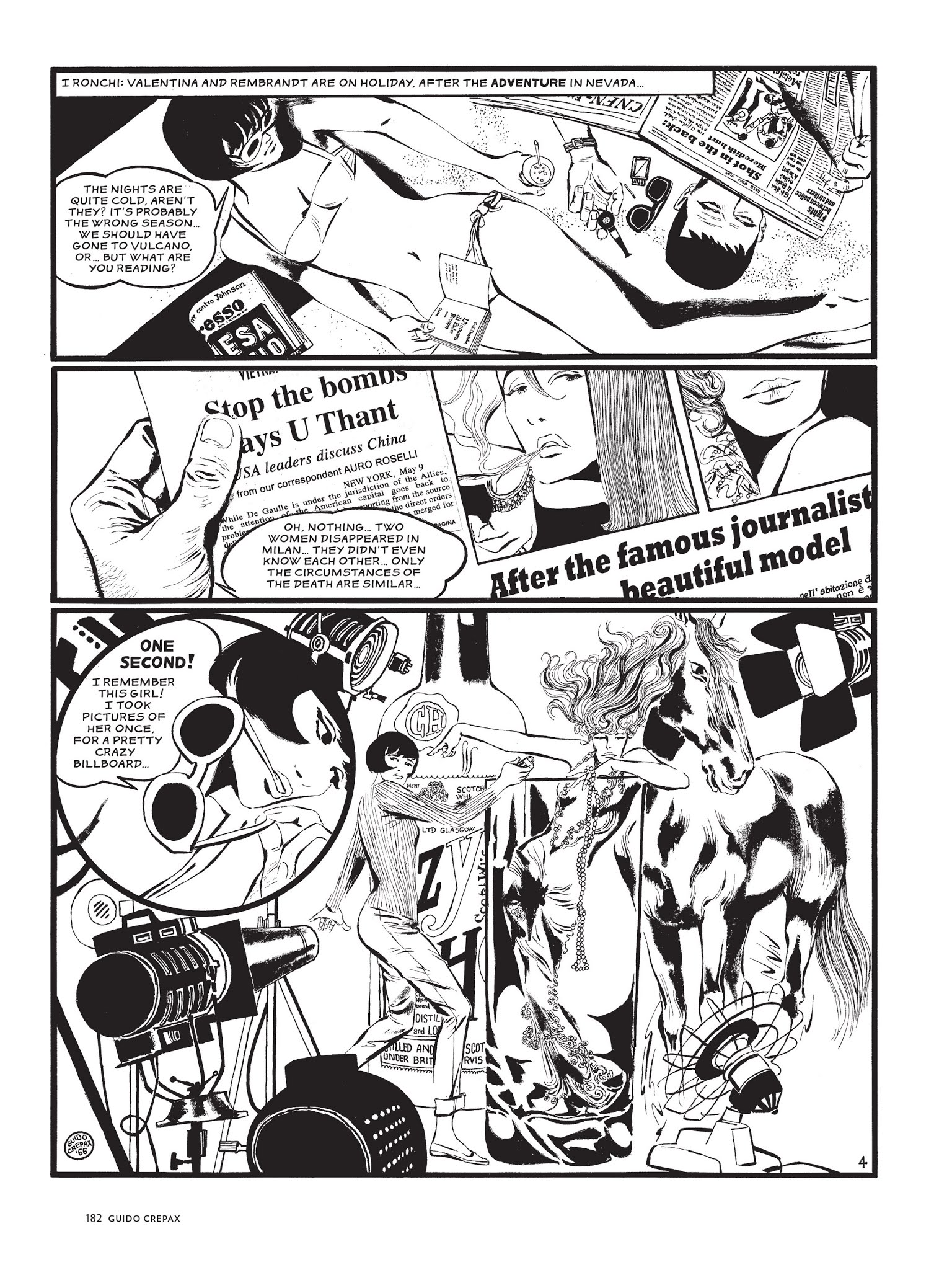 Read online The Complete Crepax comic -  Issue # TPB 1 - 173