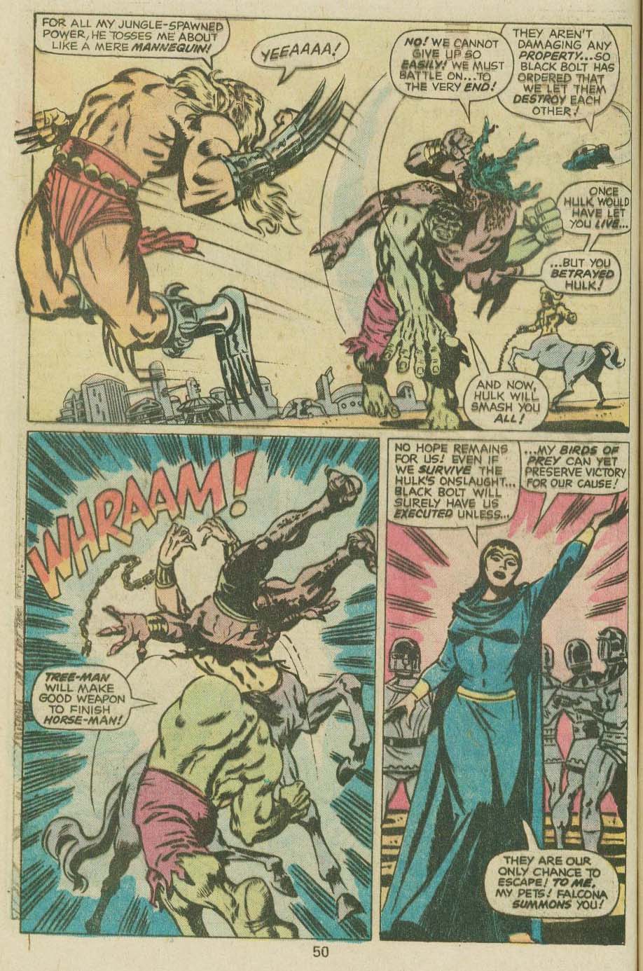 Read online Giant-Size Hulk (1975) comic -  Issue # Full - 41