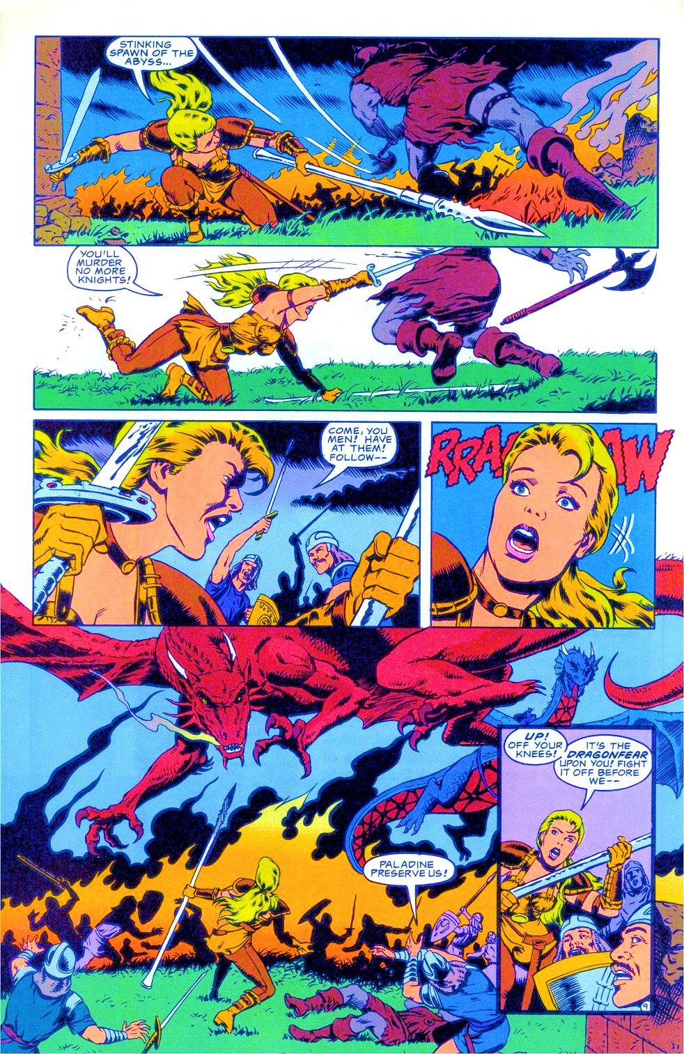 Read online Dragonlance comic -  Issue #4 - 10