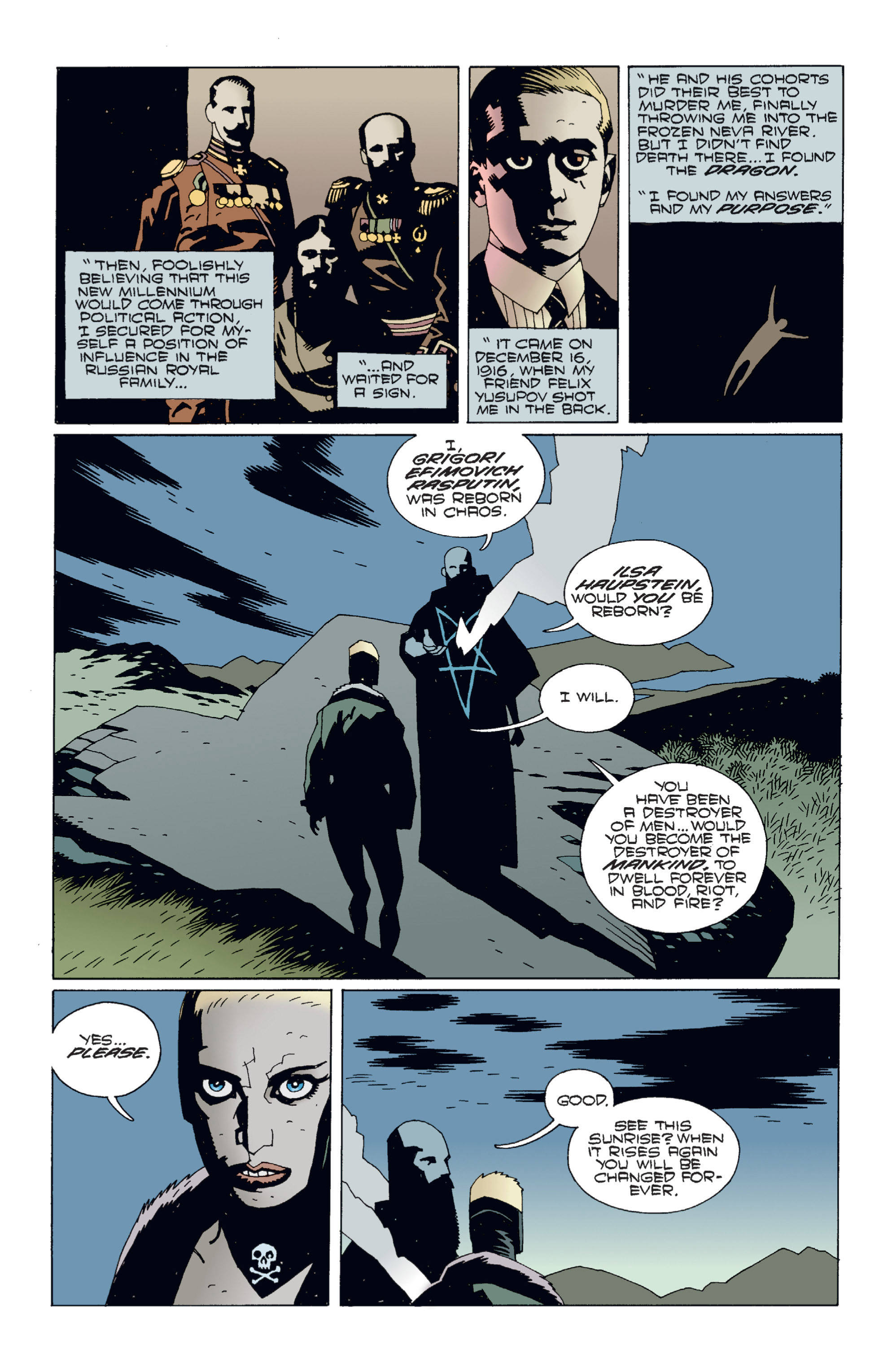 Read online Hellboy comic -  Issue #2 - 69