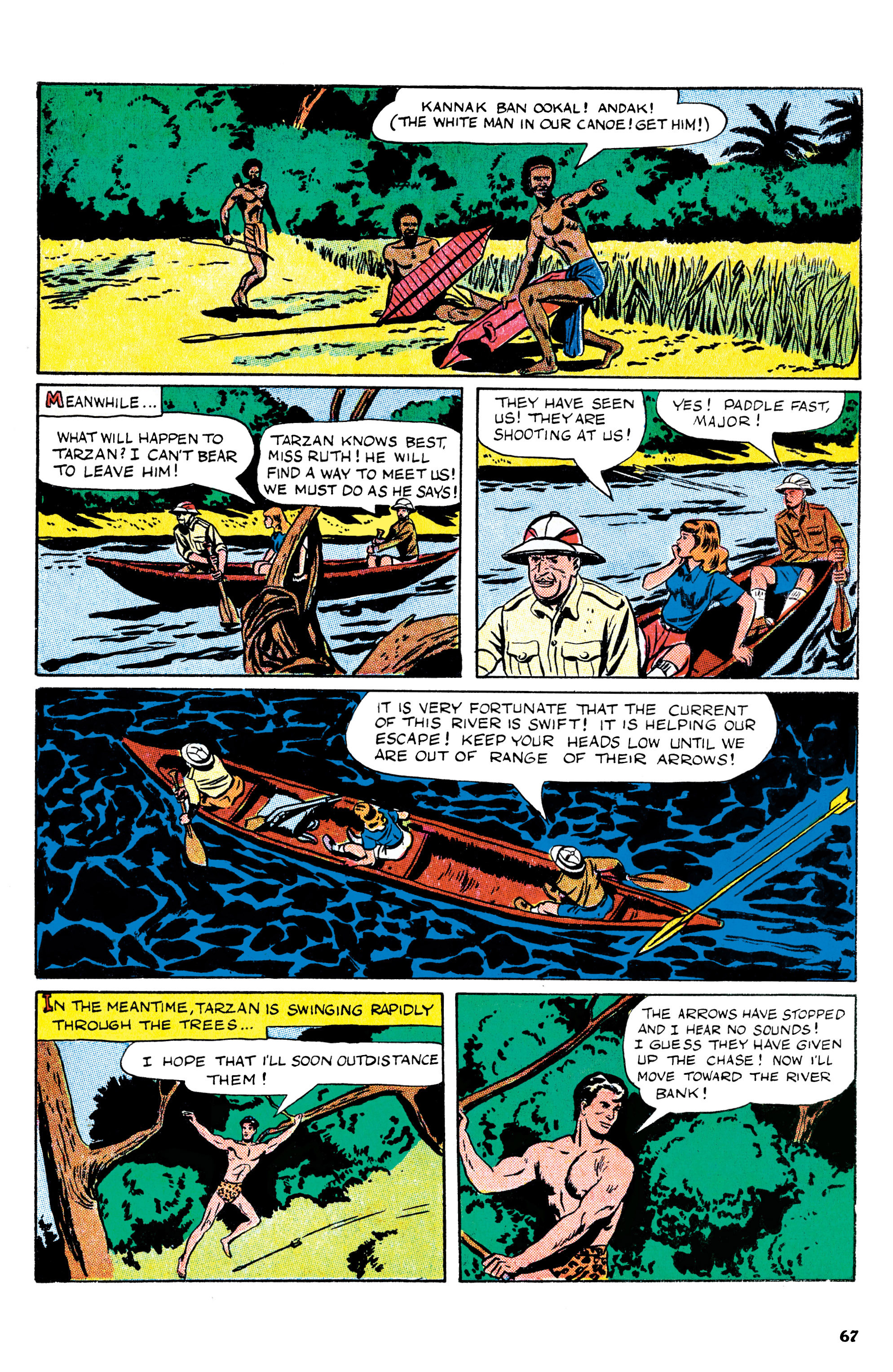 Read online Edgar Rice Burroughs Tarzan: The Jesse Marsh Years Omnibus comic -  Issue # TPB (Part 1) - 68