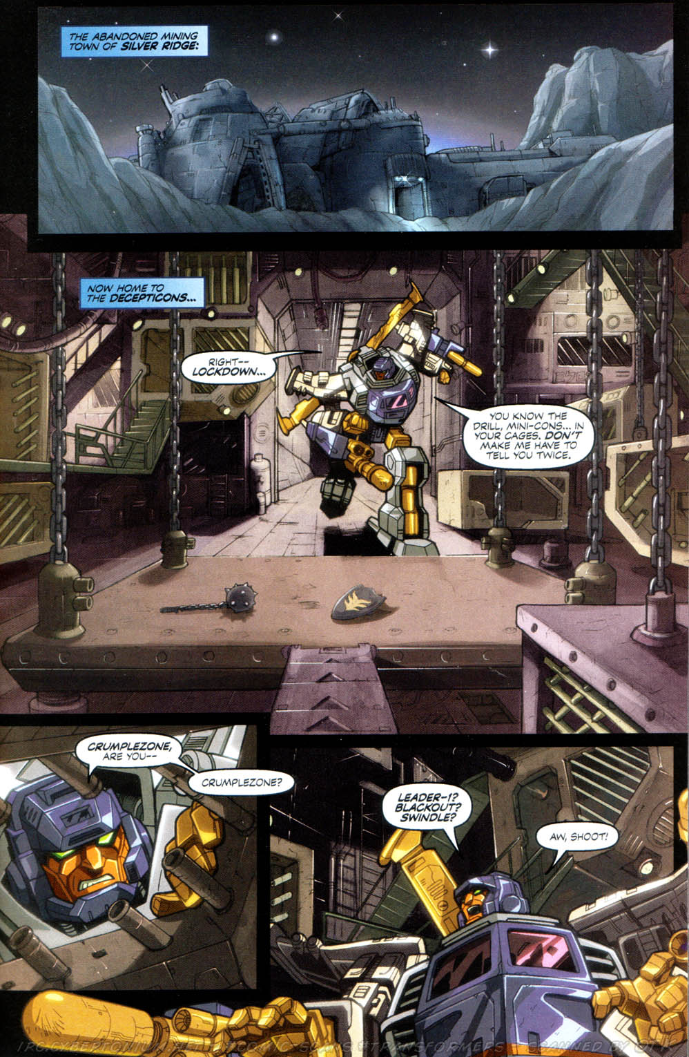 Read online Transformers Armada comic -  Issue #8 - 10