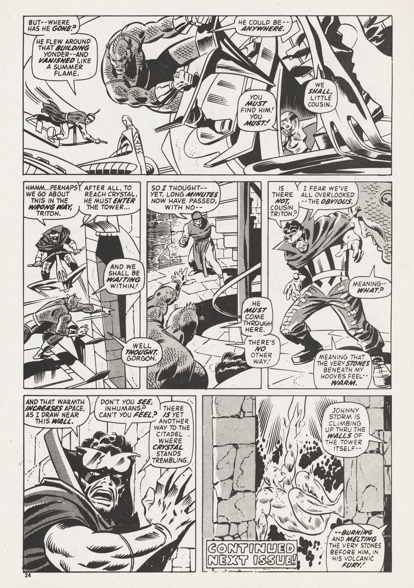 Read online Super Spider-Man and Captain Britain comic -  Issue #237 - 24