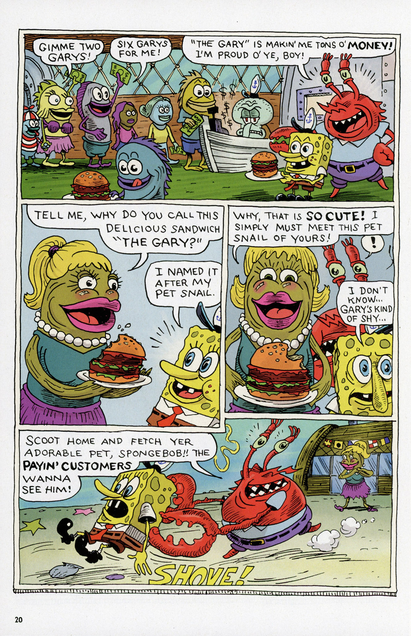 Read online SpongeBob Comics comic -  Issue #48 - 22
