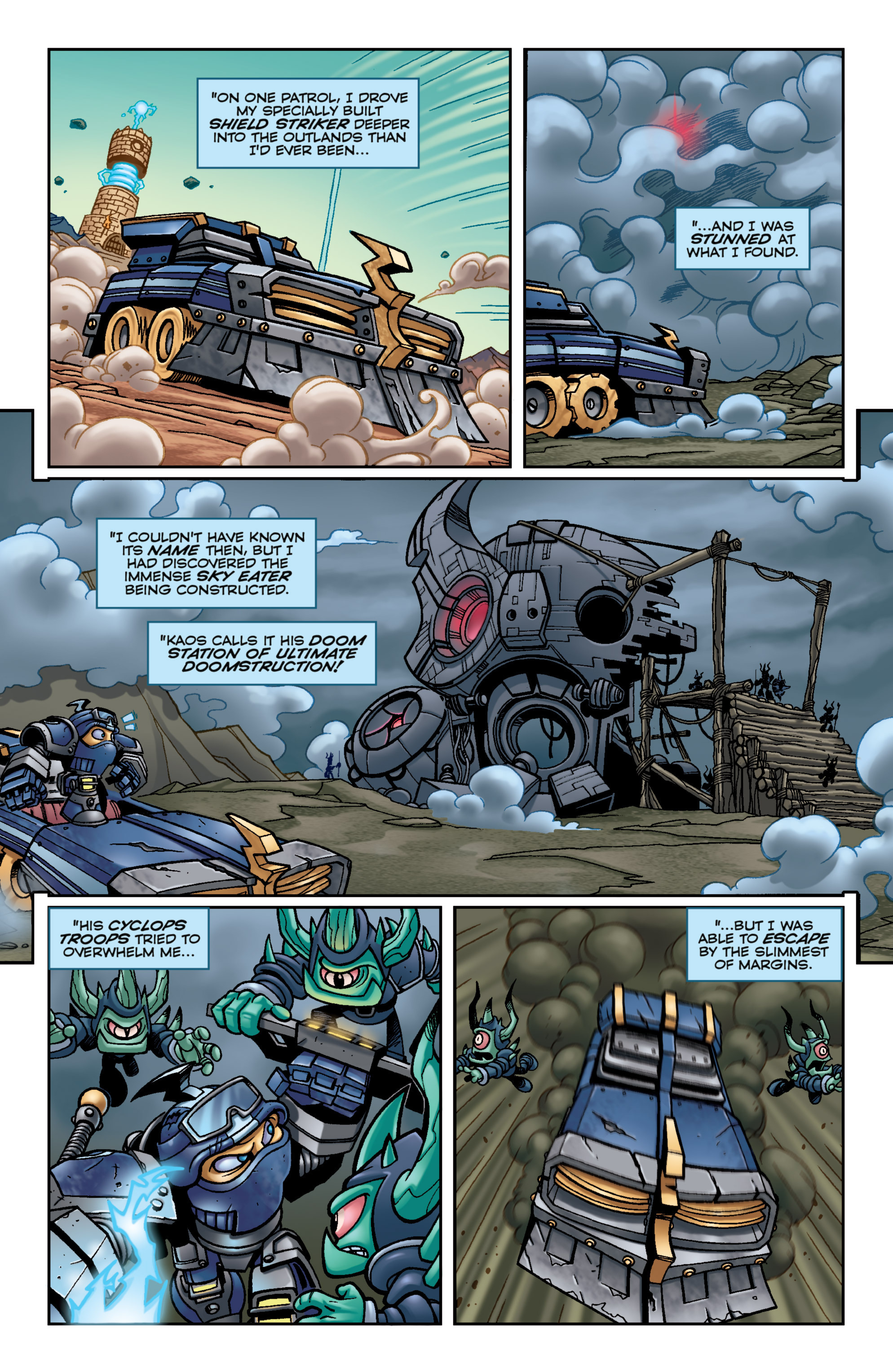 Read online Skylanders Superchargers comic -  Issue #6 - 20